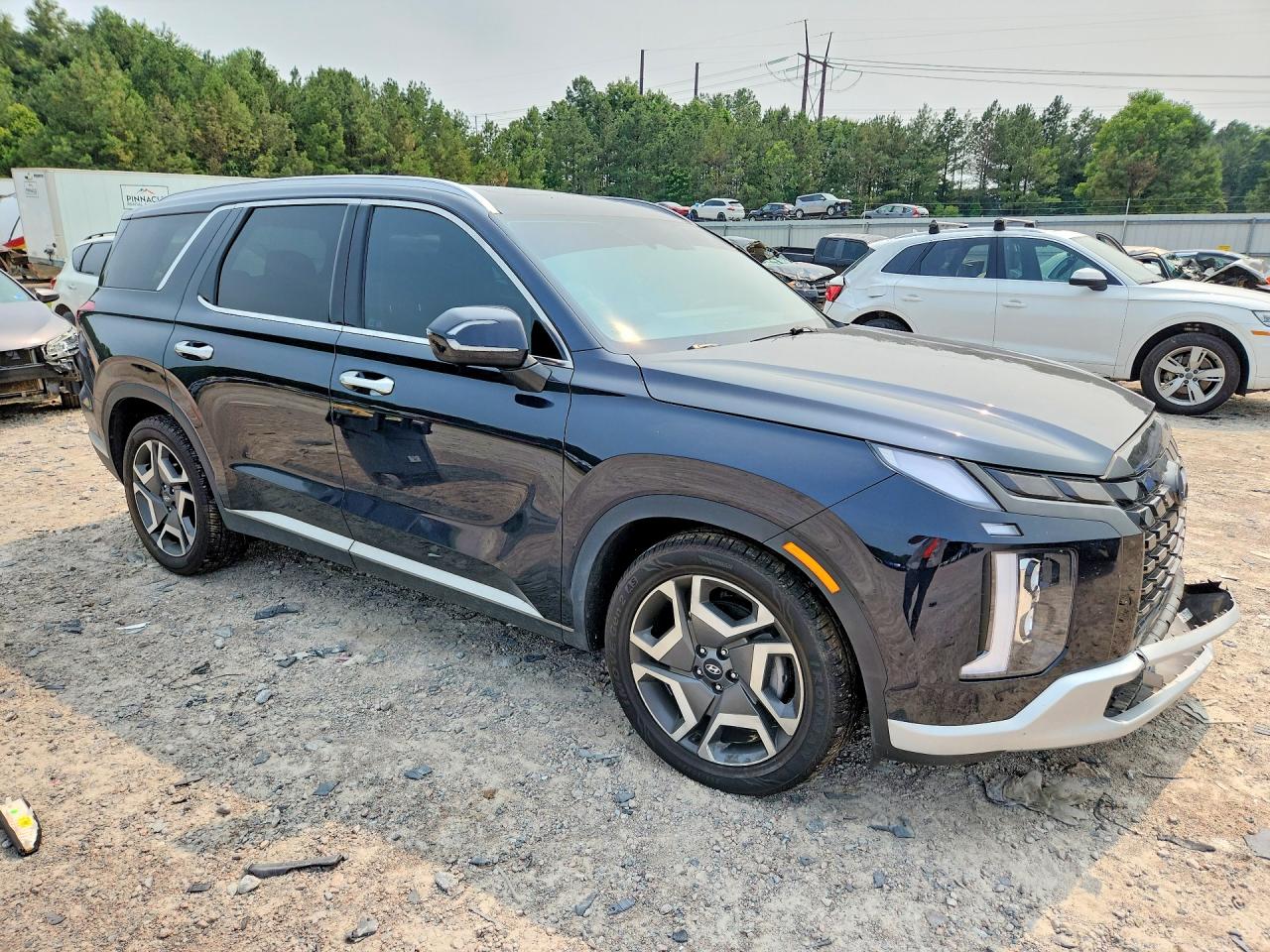 2024 Hyundai Palisade Limited Black vin: KM8R5DGE2RU724596