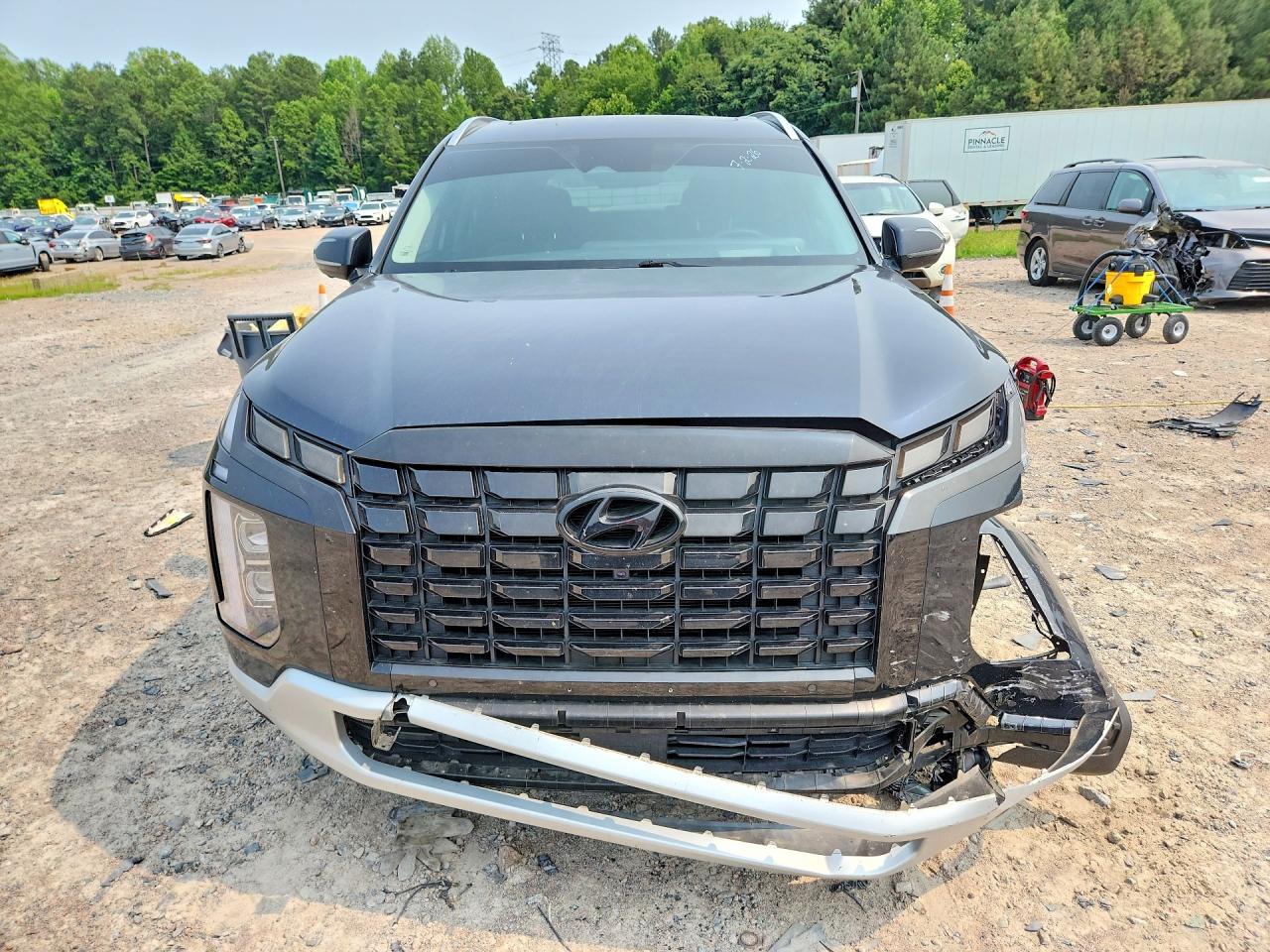 2024 Hyundai Palisade Limited Black vin: KM8R5DGE2RU724596