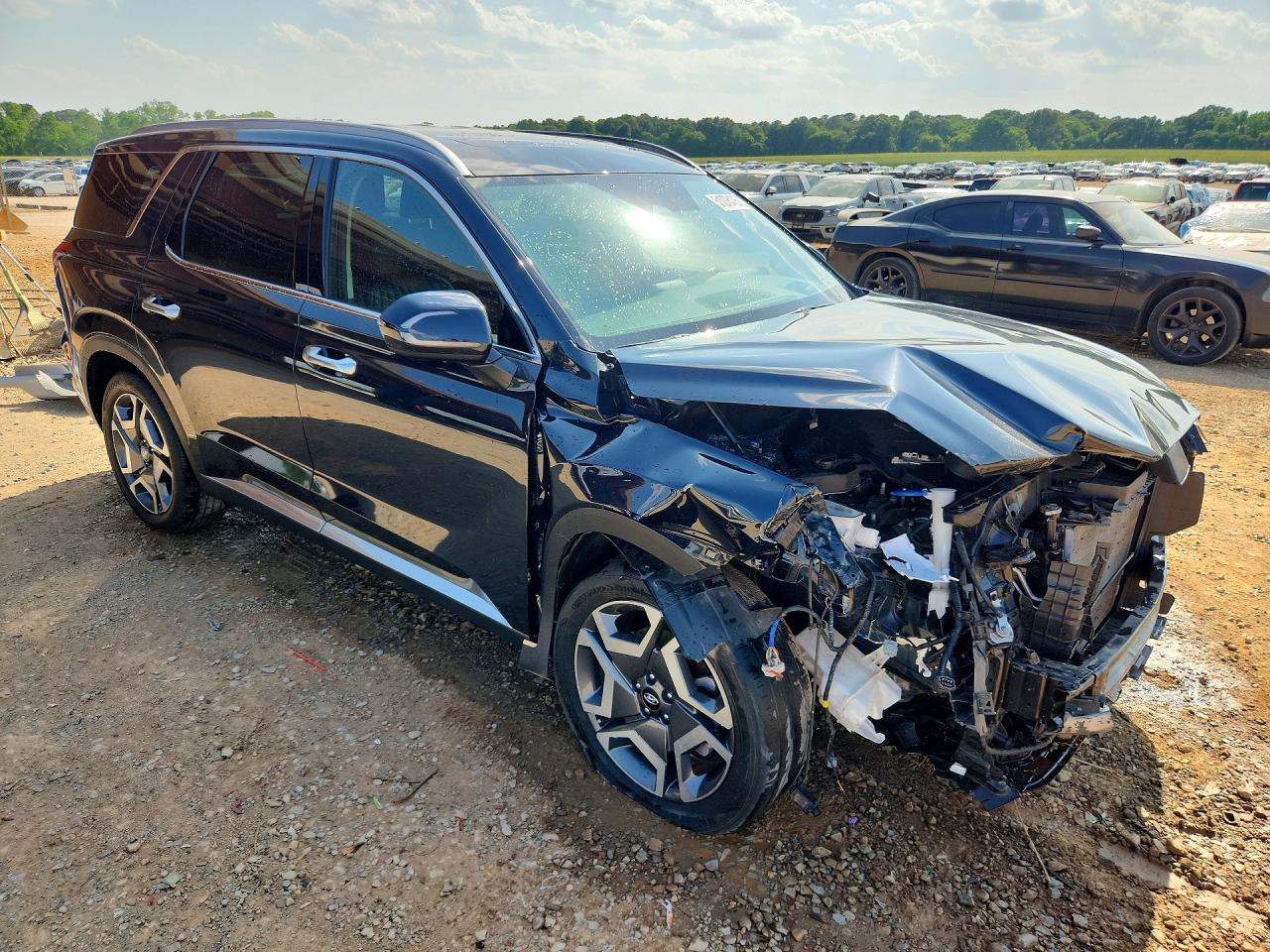 2024 Hyundai Palisade Limited Black vin: KM8R5DGE6RU719935