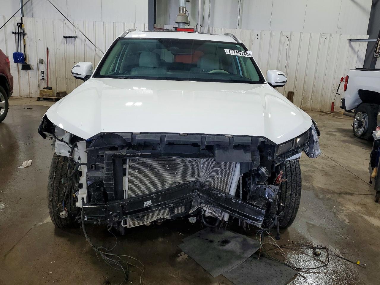 2024 Hyundai Palisade Limited White vin: KM8R5DGE9RU688258