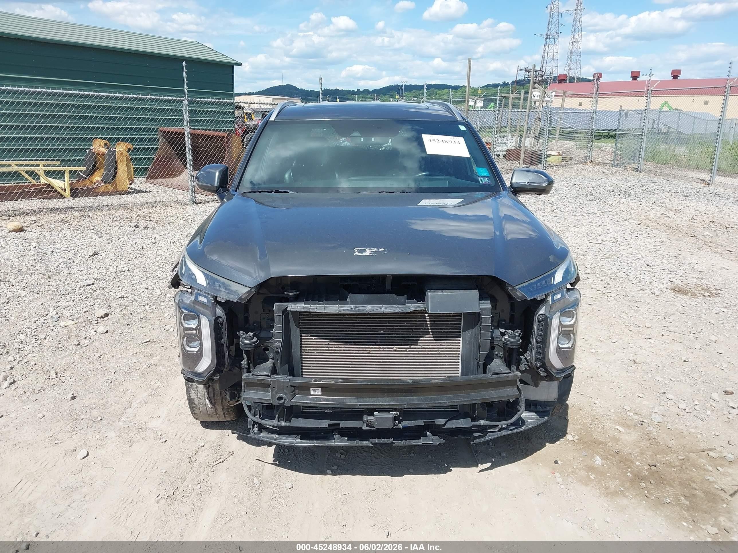 2020 Hyundai Palisade Limited Серый vin: KM8R5DHE1LU106370