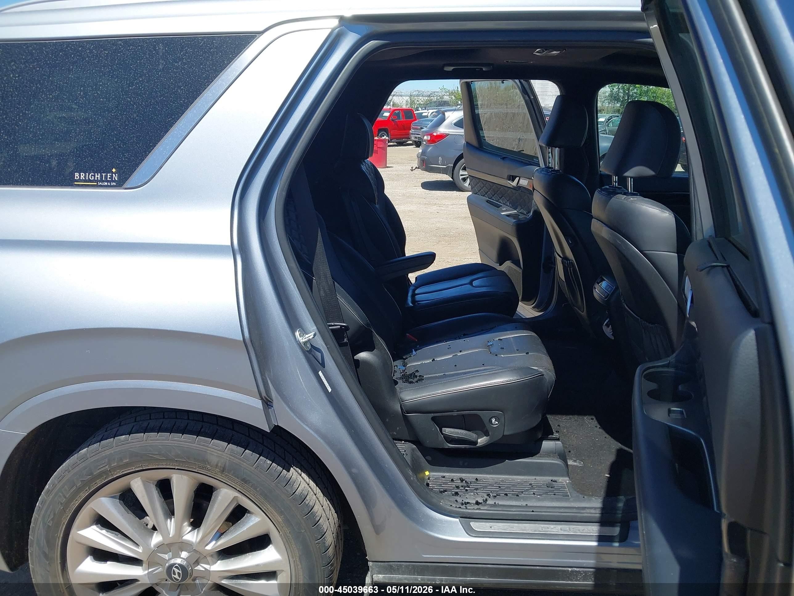 2020 Hyundai Palisade Limited Silver vin: KM8R5DHE3LU108895