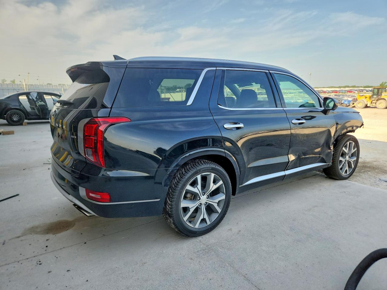 2022 Hyundai Palisade Limited Black vin: KM8R5DHE3NU458336