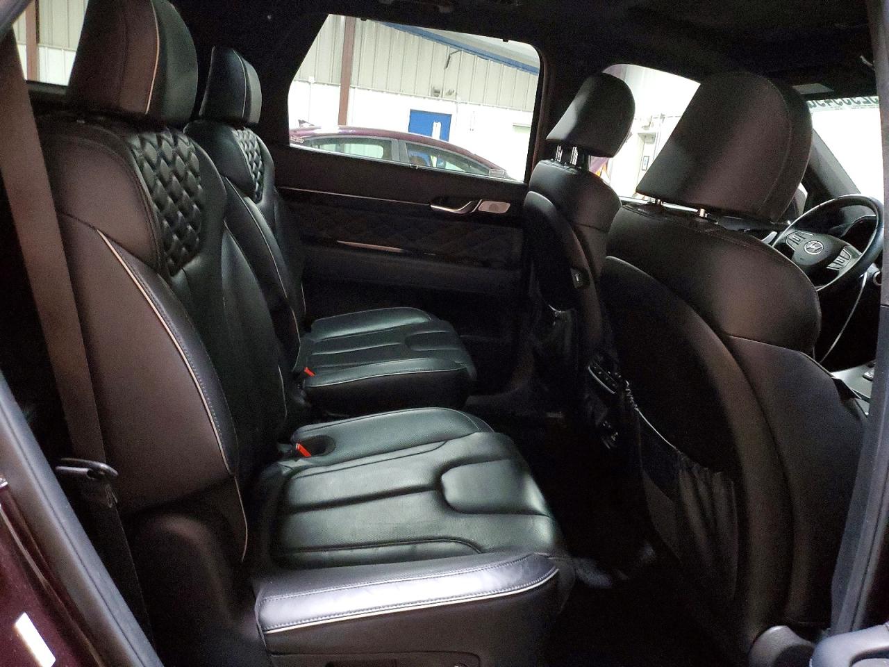 2020 Hyundai Palisade Limited Темно-бордовый vin: KM8R5DHE4LU151402