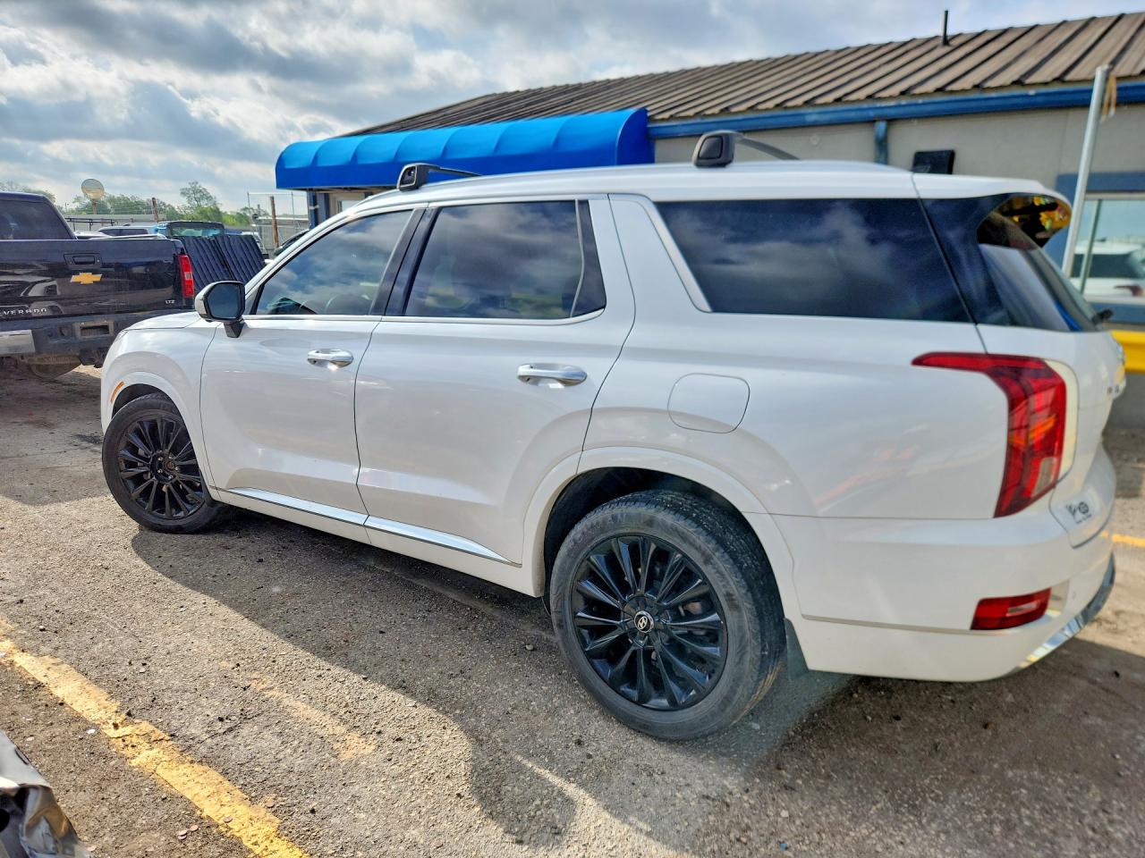 2020 Hyundai Palisade Limited Белый vin: KM8R5DHE5LU114035