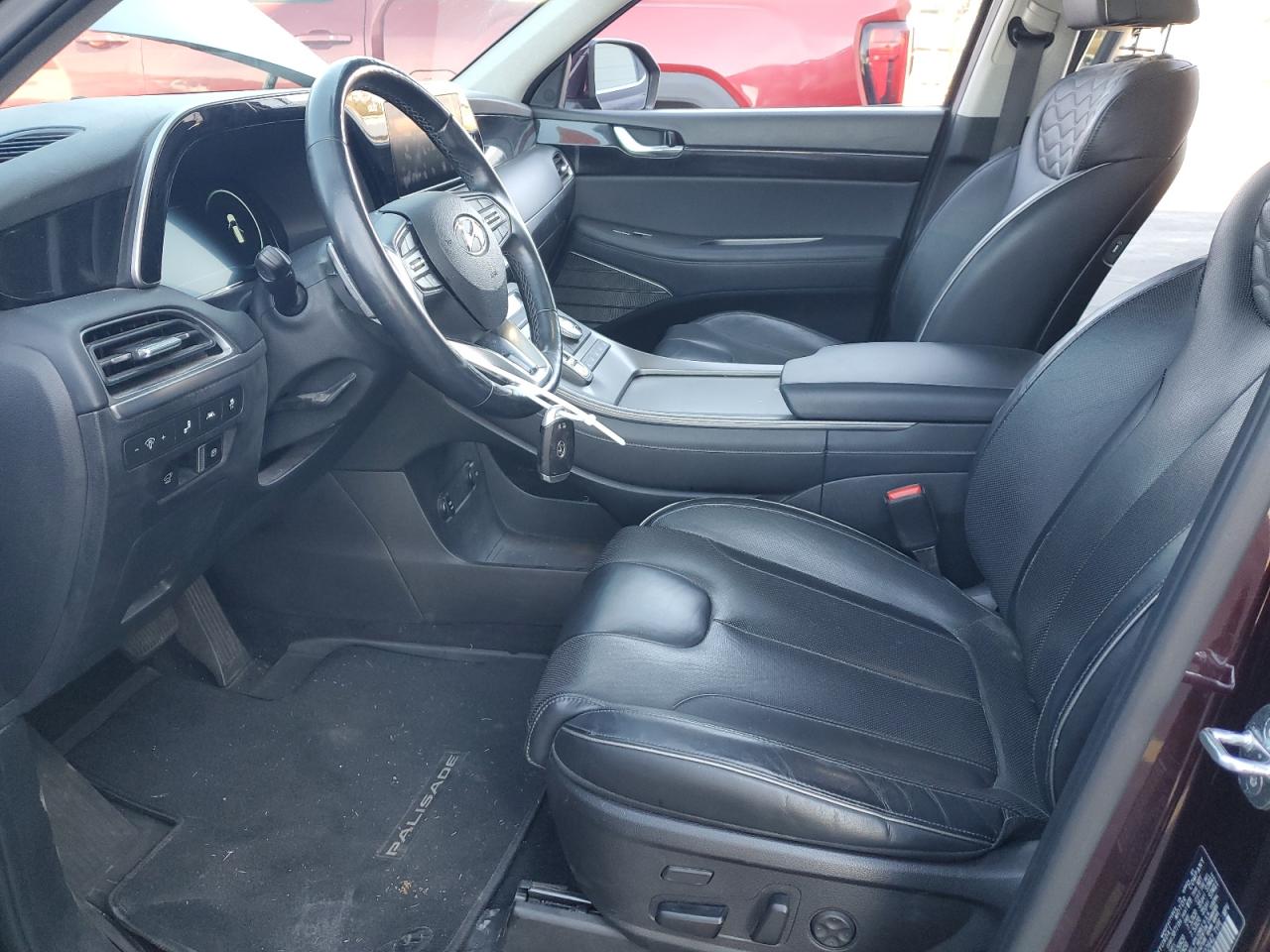 2021 Hyundai Palisade Limited Бордовый vin: KM8R5DHE5MU222642