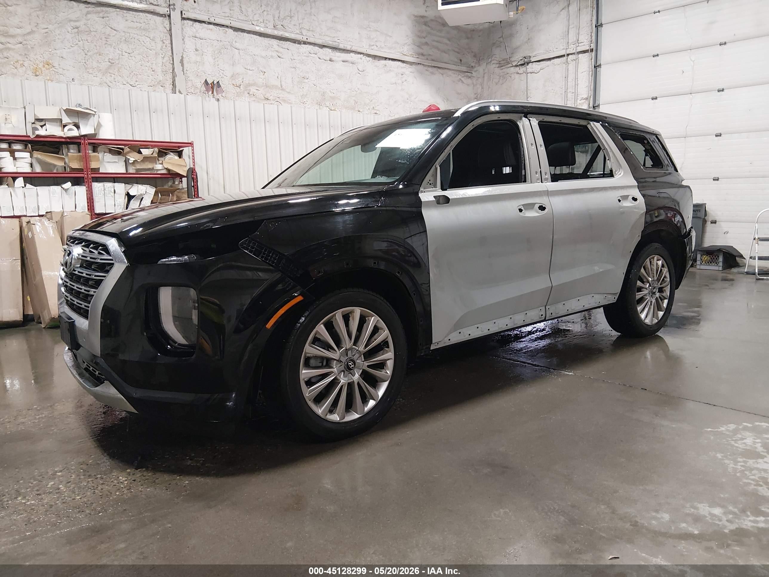 2020 Hyundai Palisade Limited Черный vin: KM8R5DHE7LU153256