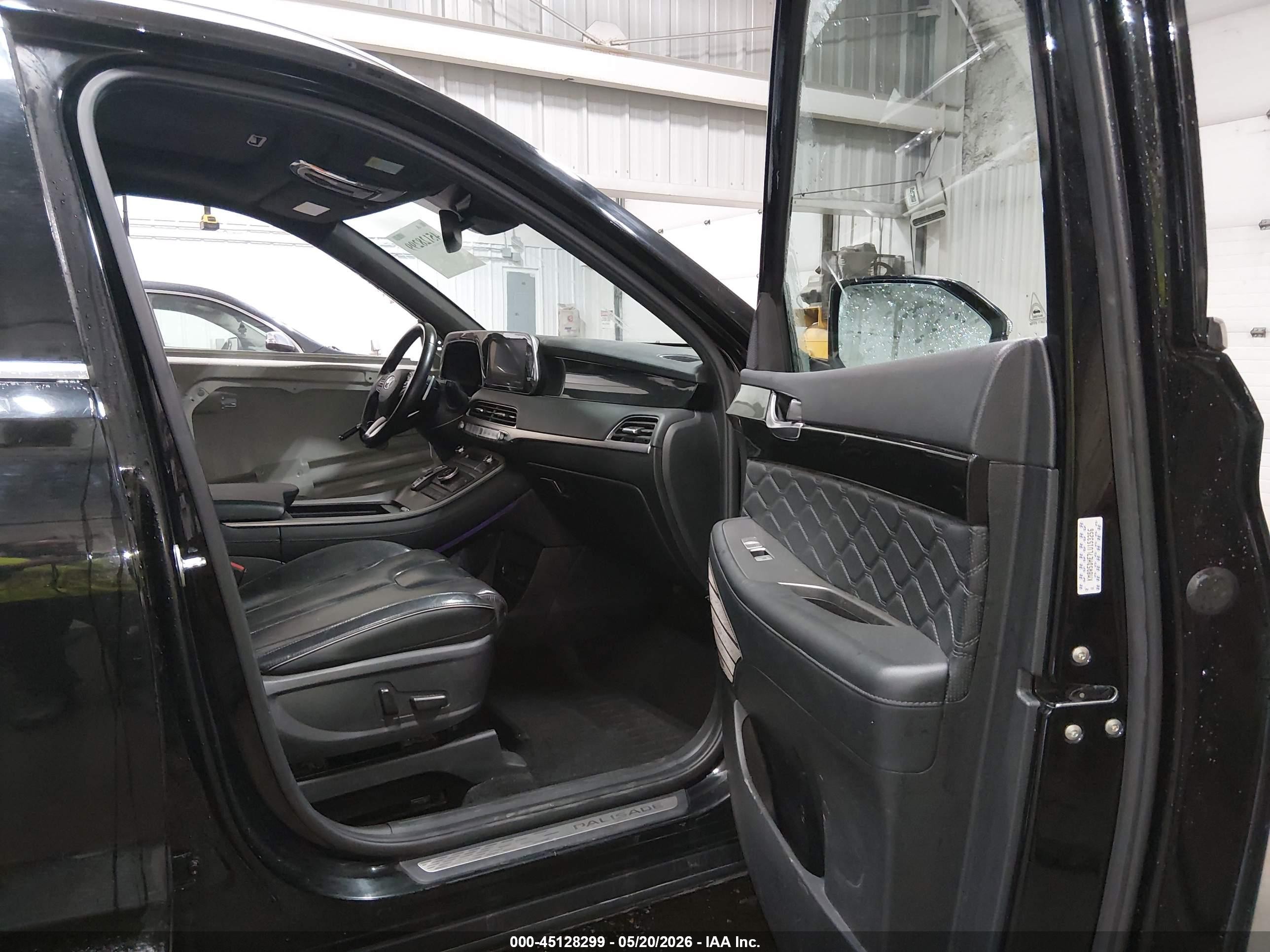 2020 Hyundai Palisade Limited Черный vin: KM8R5DHE7LU153256
