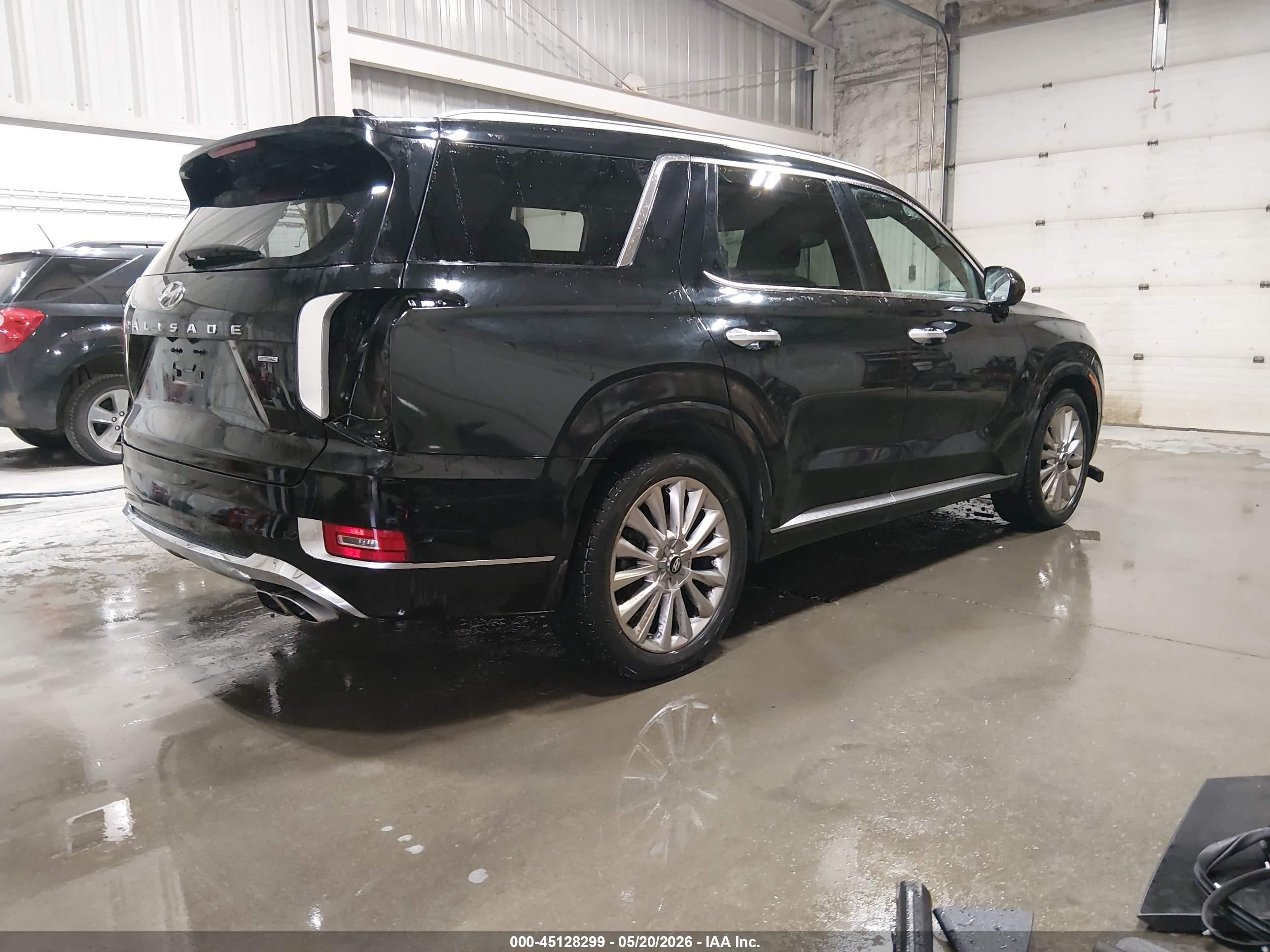 2020 Hyundai Palisade Limited Черный vin: KM8R5DHE7LU153256