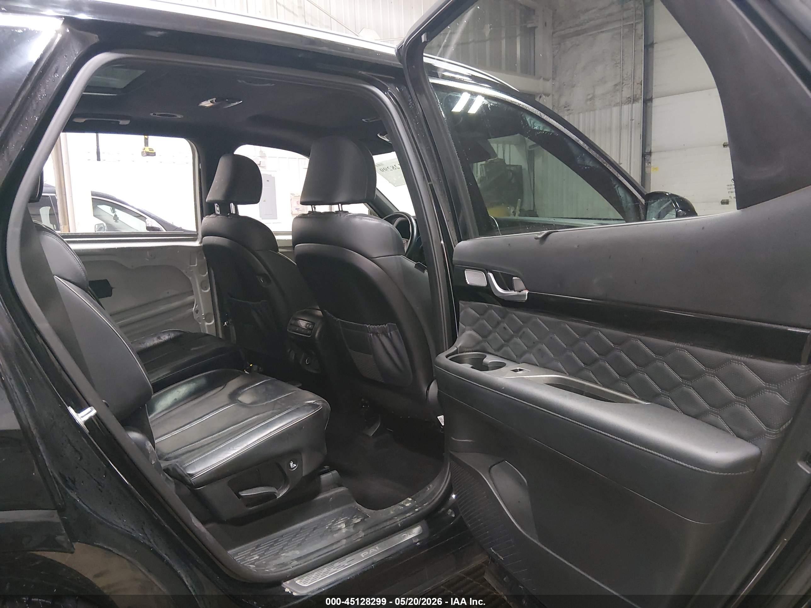2020 Hyundai Palisade Limited Черный vin: KM8R5DHE7LU153256