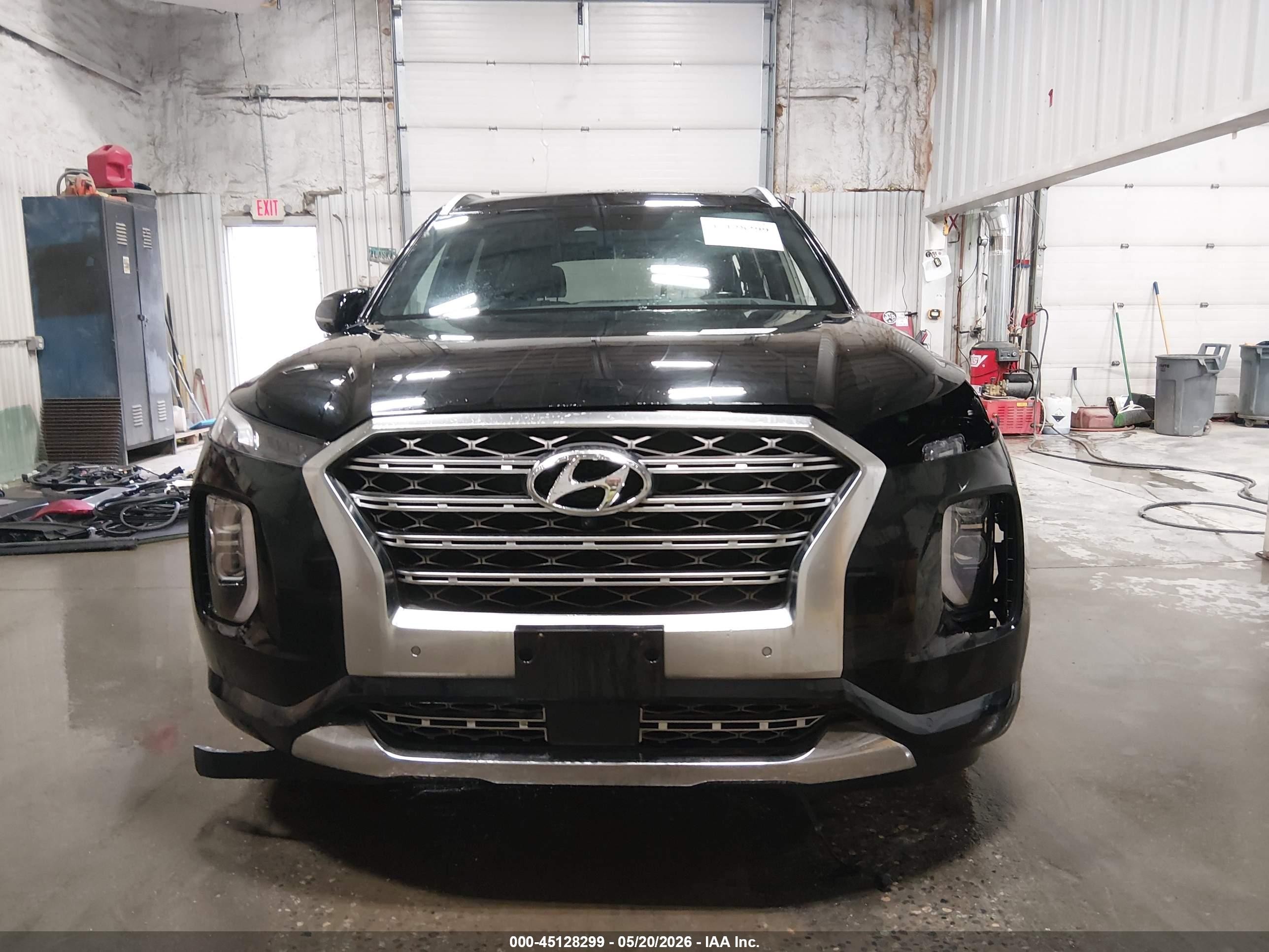 2020 Hyundai Palisade Limited Черный vin: KM8R5DHE7LU153256