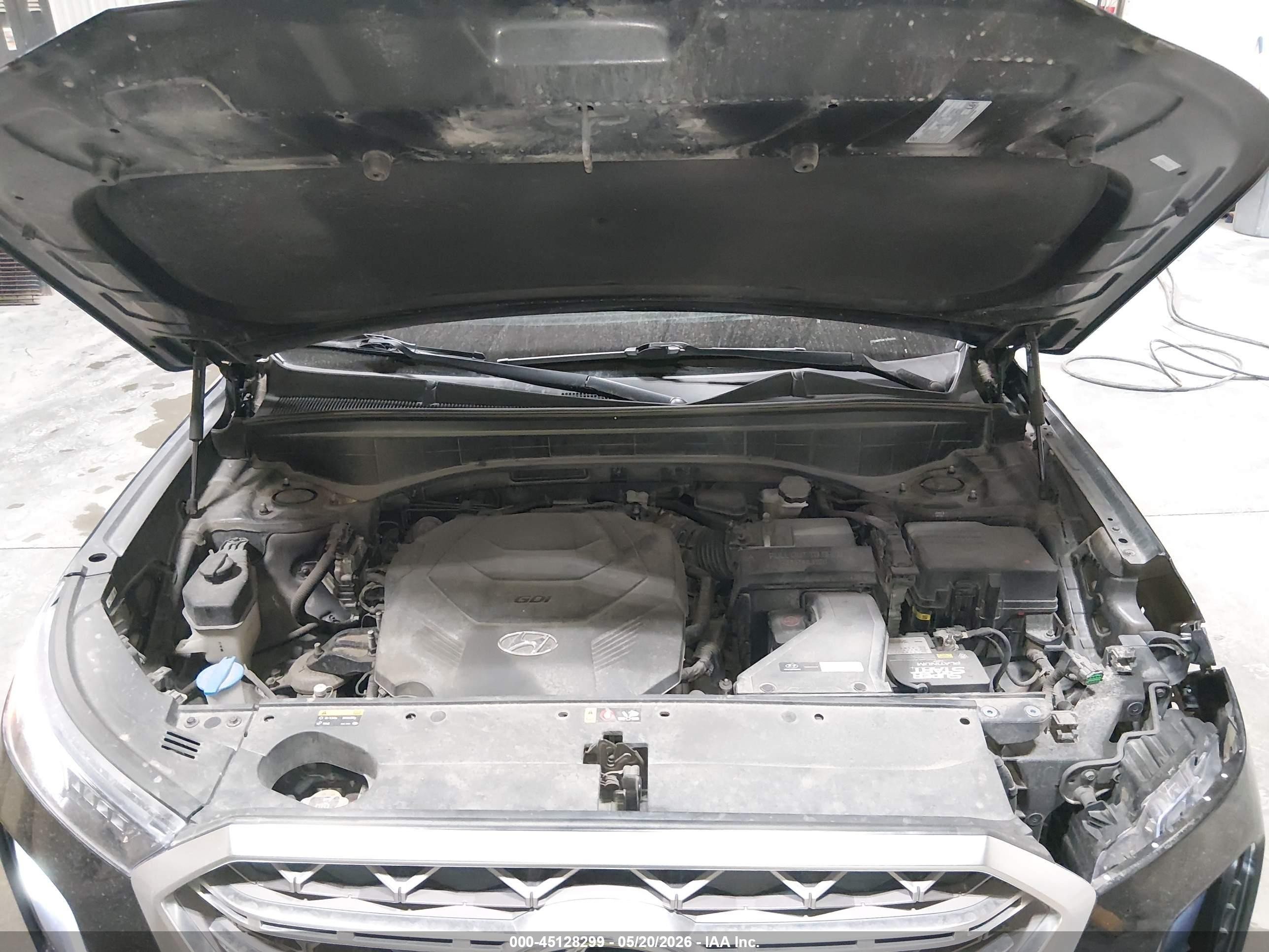 2020 Hyundai Palisade Limited Черный vin: KM8R5DHE7LU153256