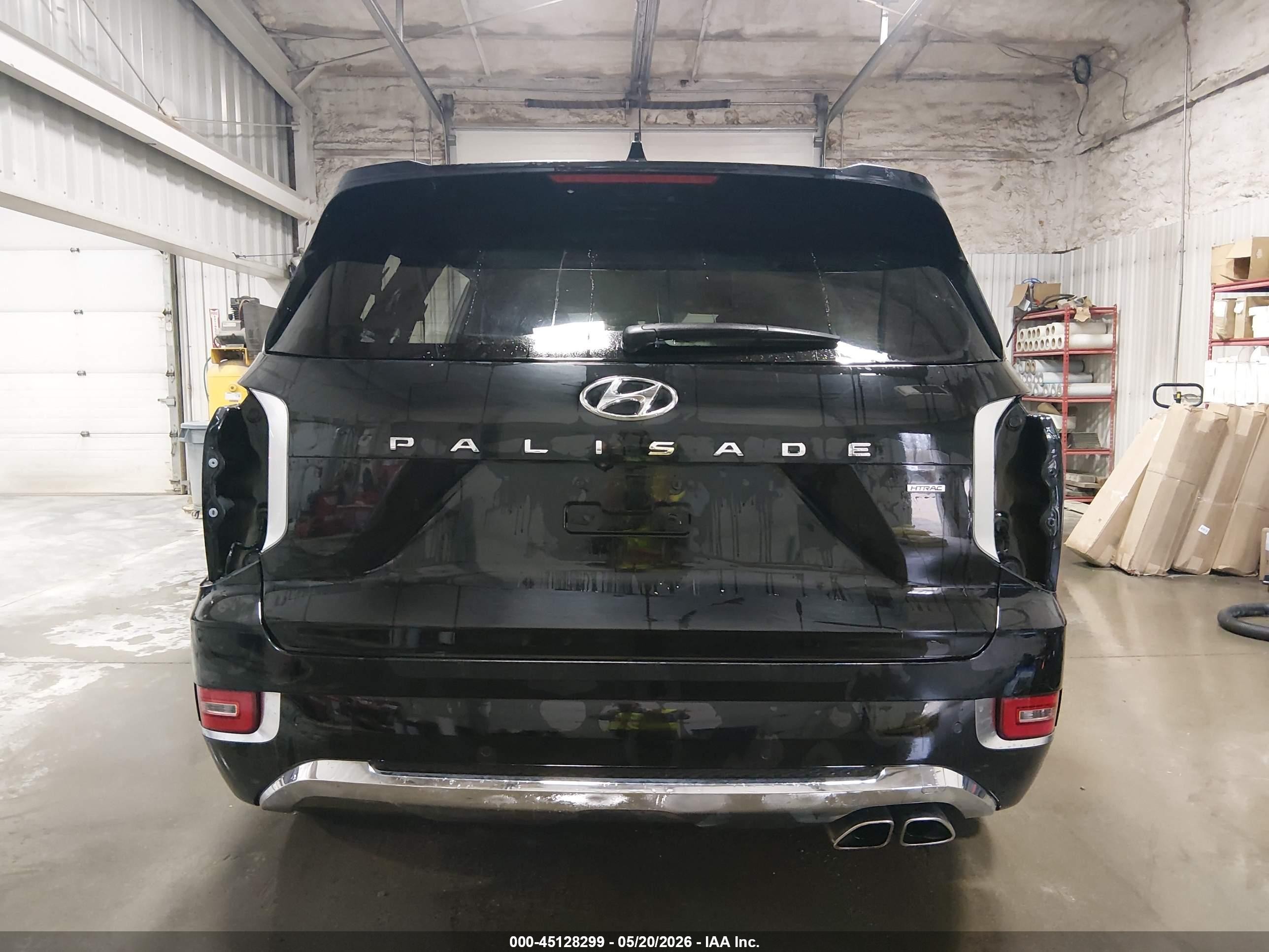2020 Hyundai Palisade Limited Черный vin: KM8R5DHE7LU153256