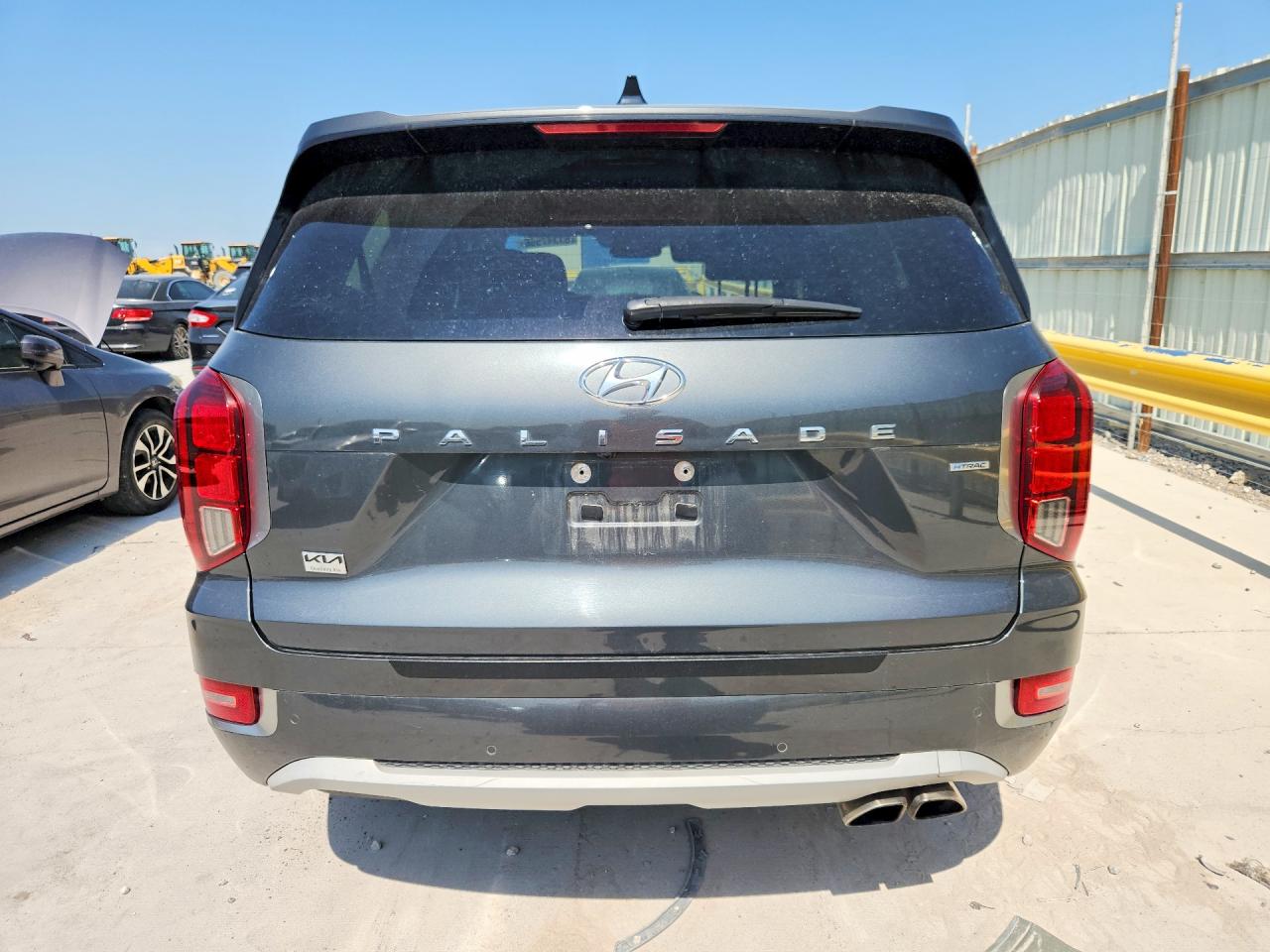 2021 Hyundai Palisade Limited Gray vin: KM8R5DHE9MU178967