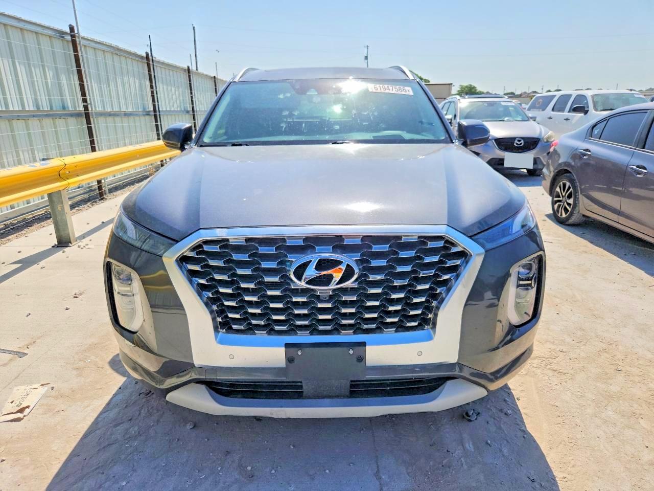2021 Hyundai Palisade Limited Gray vin: KM8R5DHE9MU178967