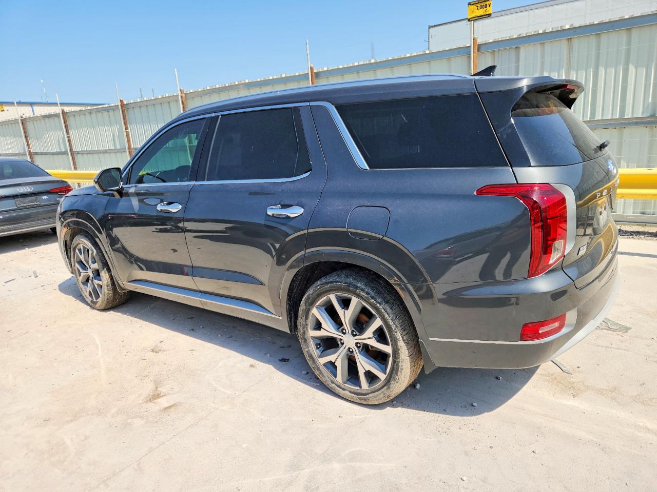 2021 Hyundai Palisade Limited Gray vin: KM8R5DHE9MU178967