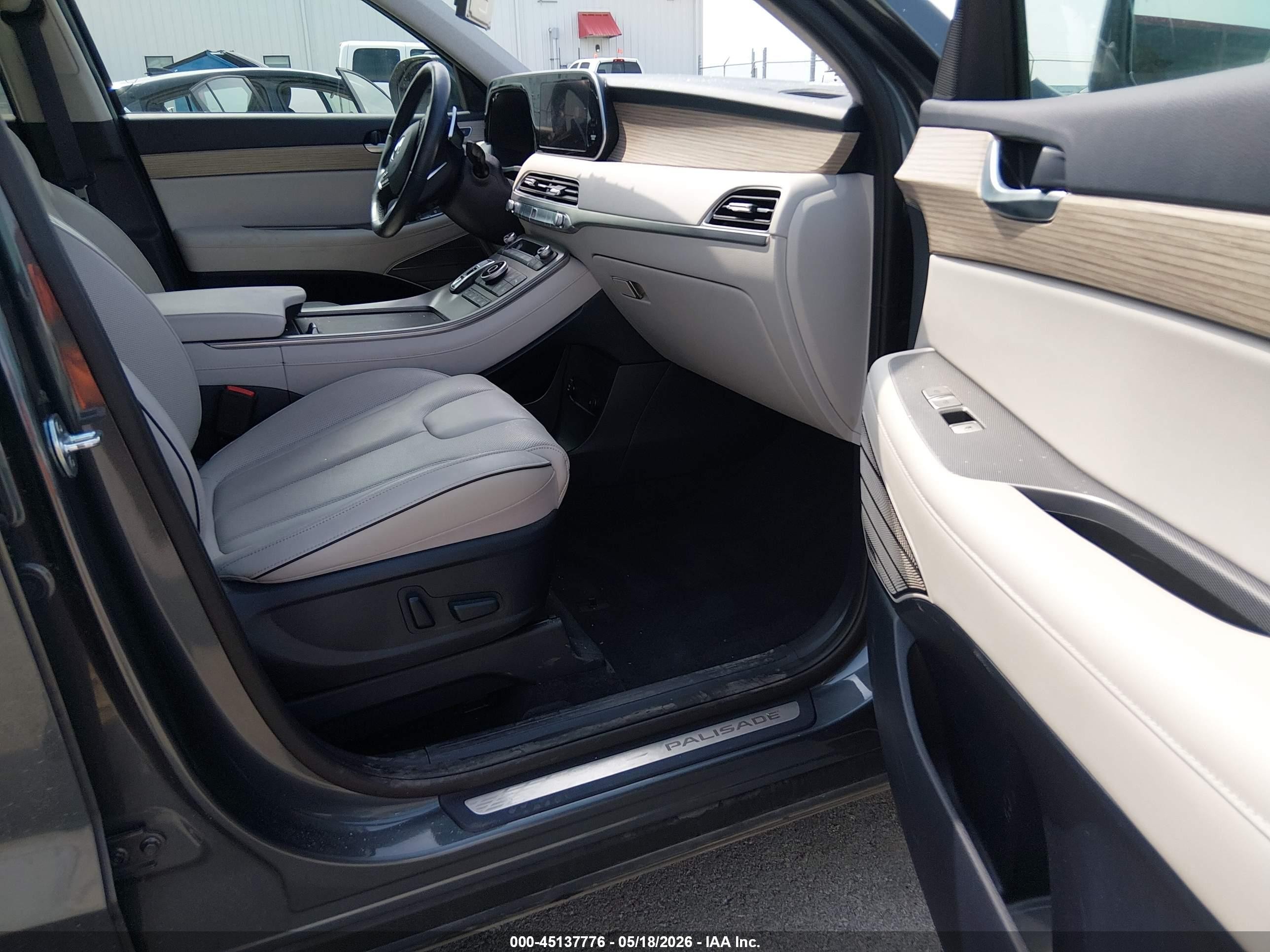 2021 Hyundai Palisade Limited Gray vin: KM8R5DHEXMU238898