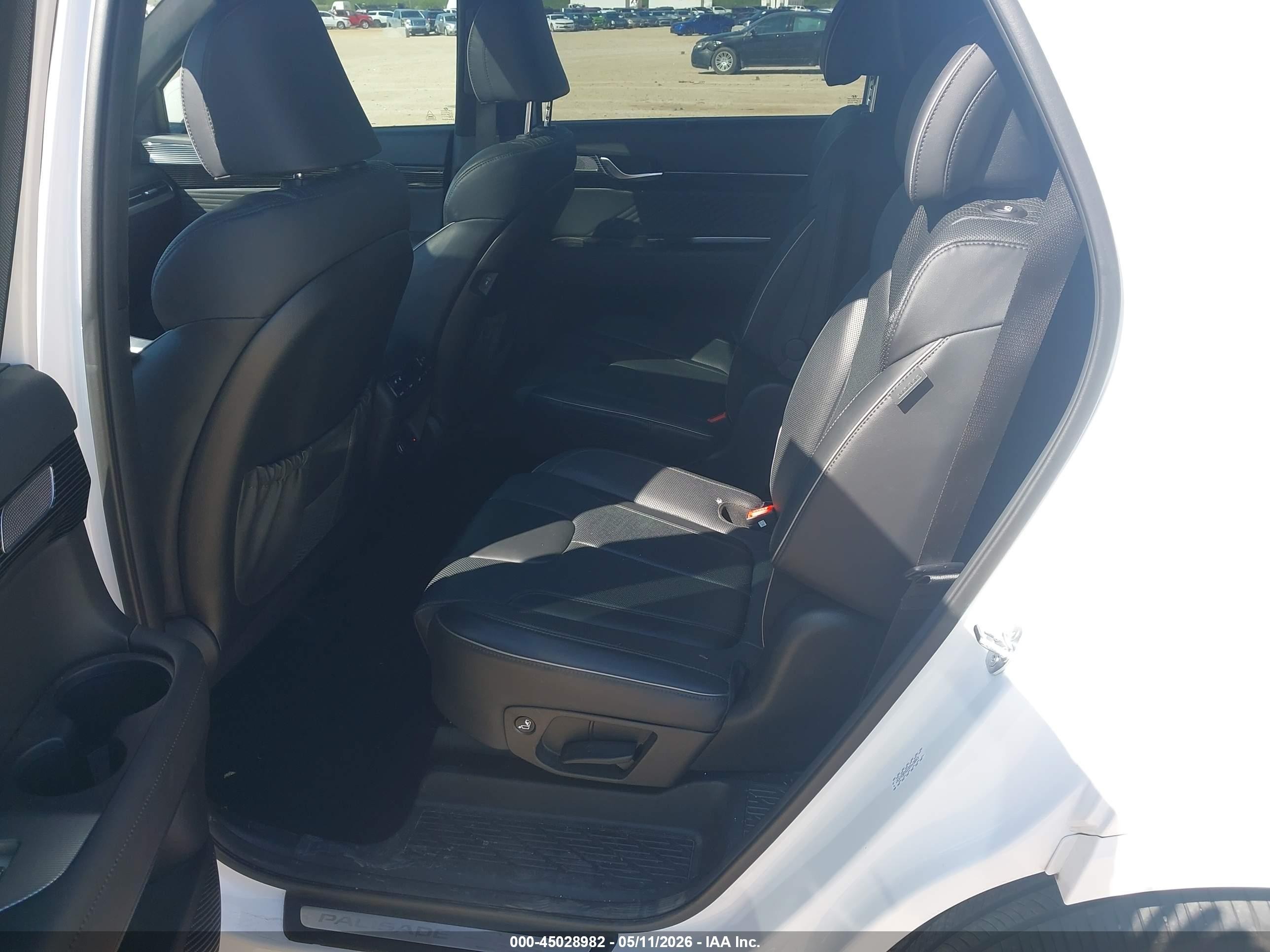2025 Hyundai Palisade Calligraphy Белый vin: KM8R74GE2SU831597