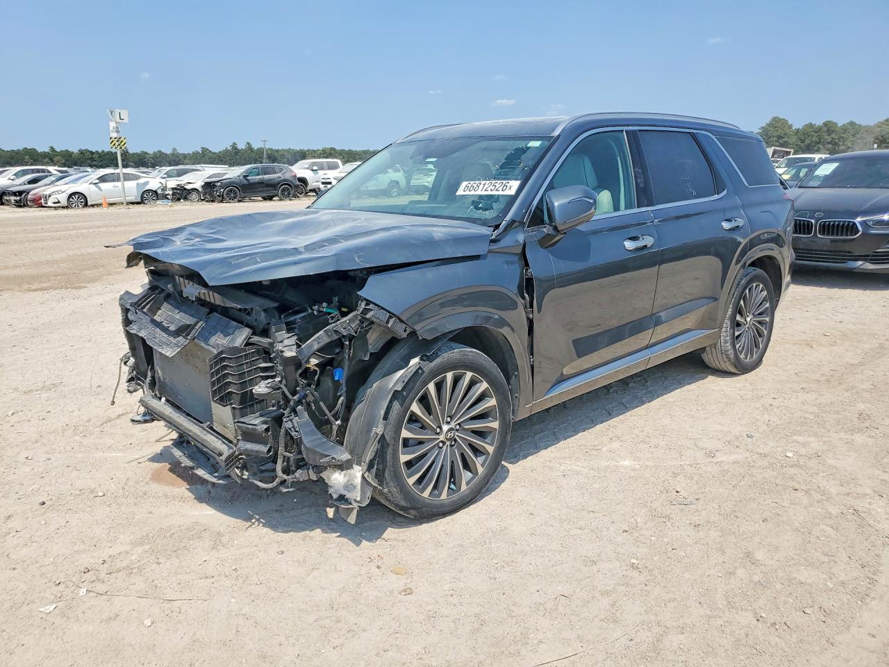 2023 Hyundai Palisade Calligraphy Gray vin: KM8R74GE4PU611918