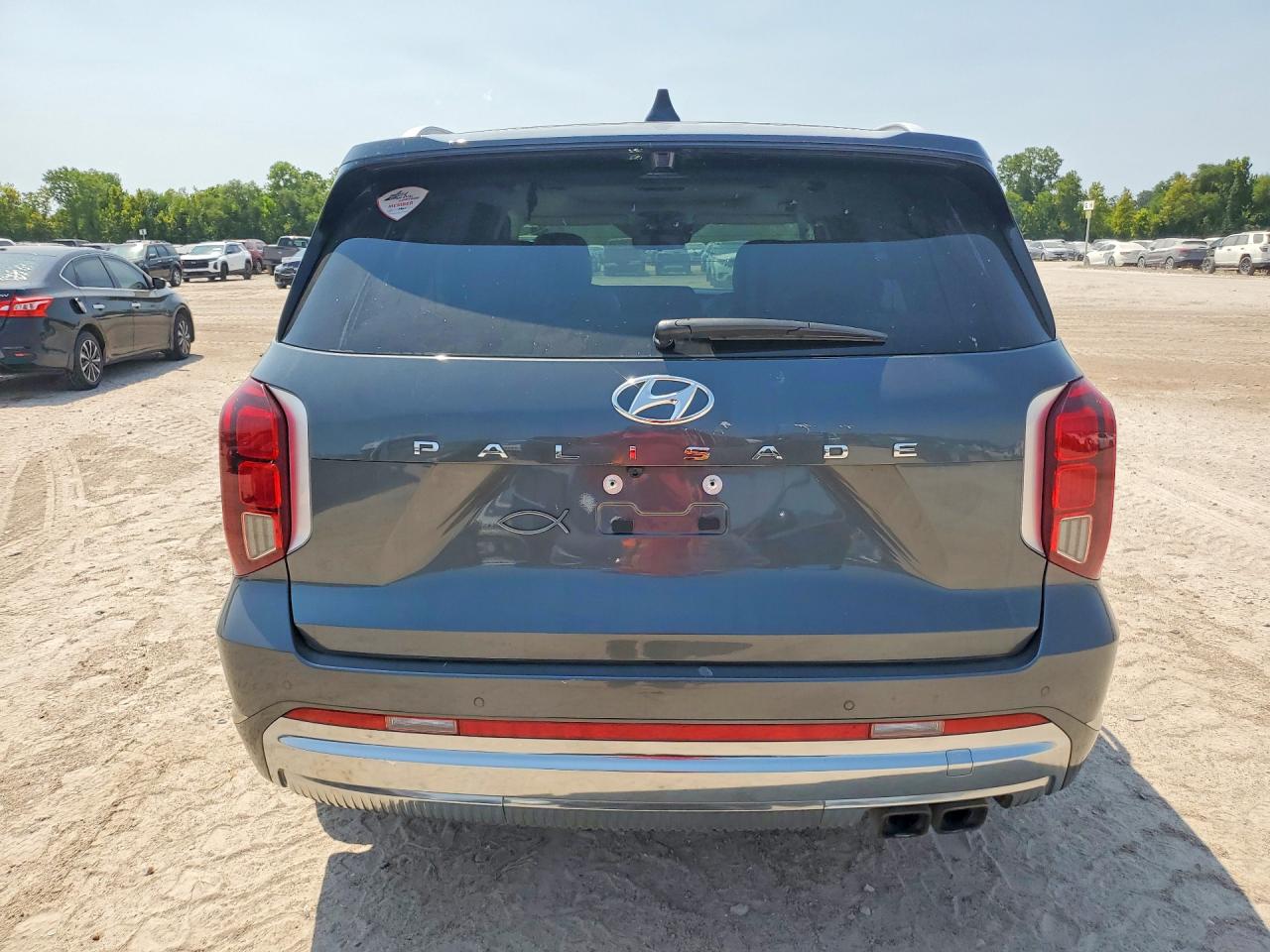 2023 Hyundai Palisade Calligraphy Gray vin: KM8R74GE4PU611918
