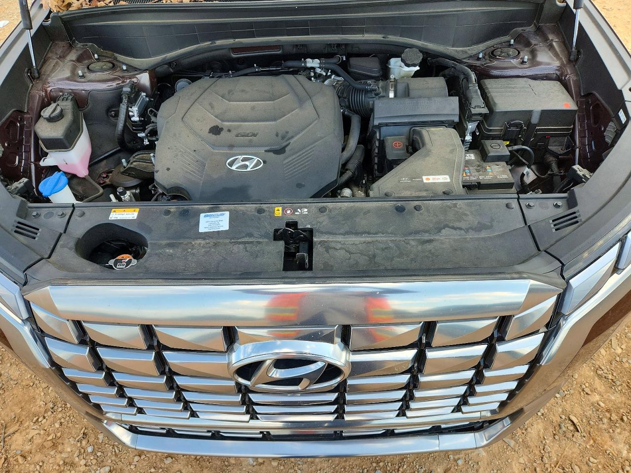 2024 Hyundai Palisade Calligraphy Purple vin: KM8R74GE4RU716462