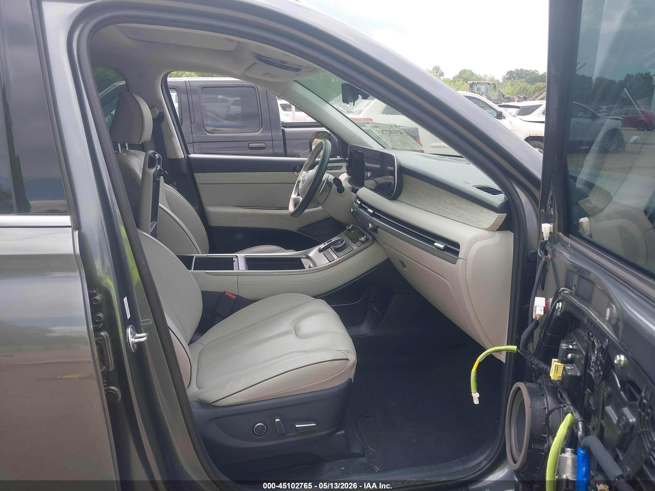 2024 Hyundai Palisade Calligraphy Gray vin: KM8R74GE6RU794791