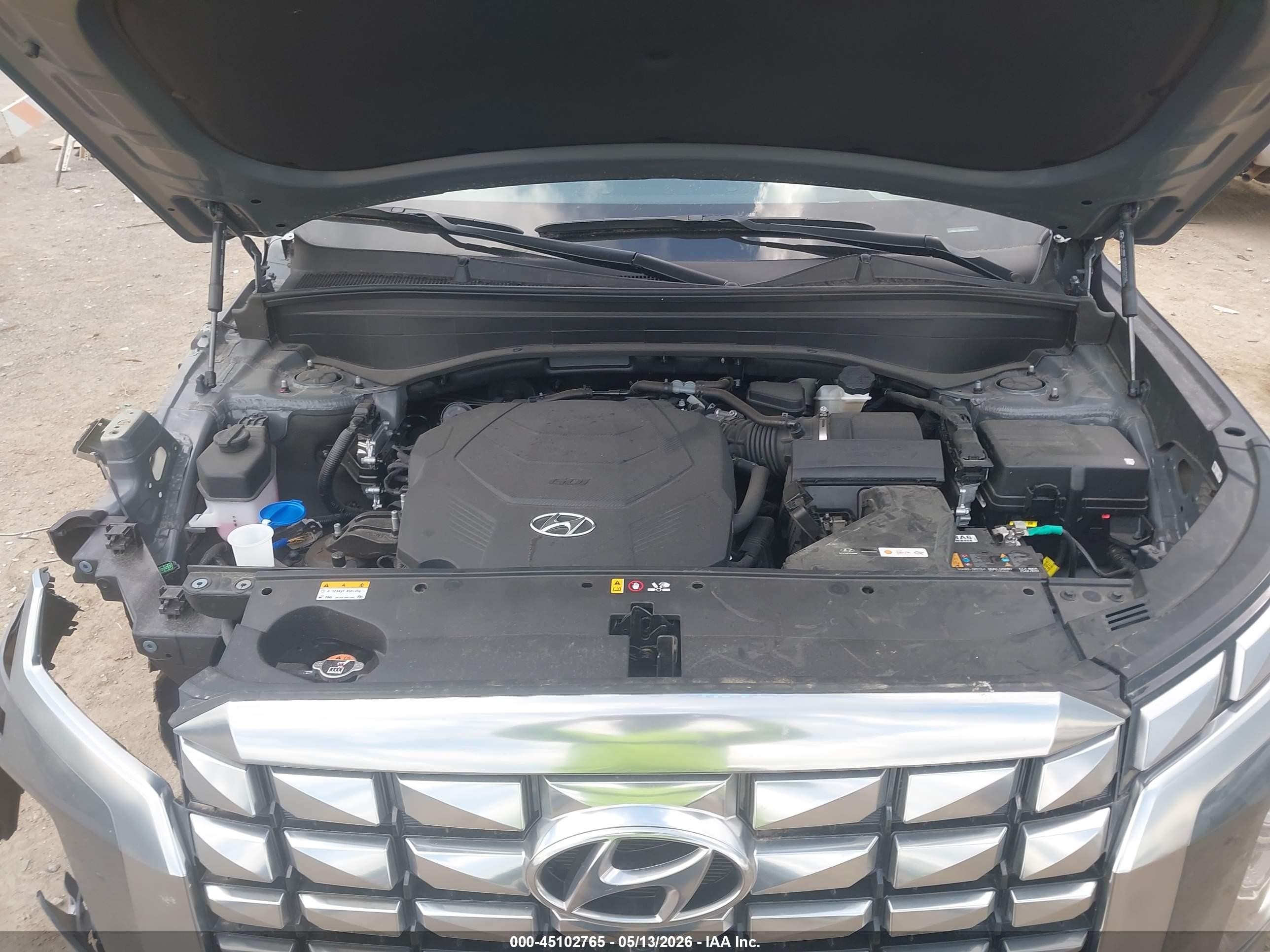 2024 Hyundai Palisade Calligraphy Gray vin: KM8R74GE6RU794791