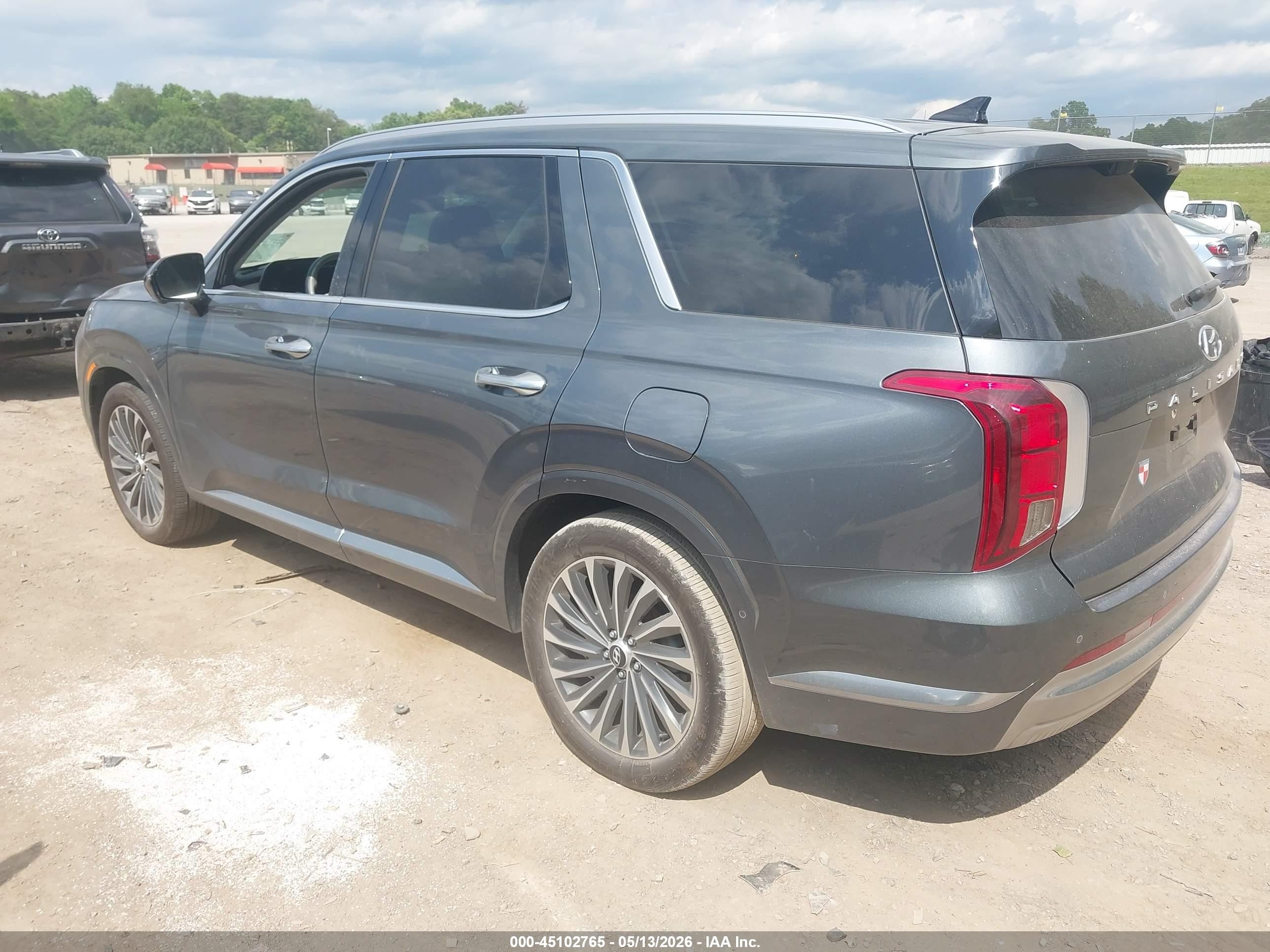 2024 Hyundai Palisade Calligraphy Gray vin: KM8R74GE6RU794791