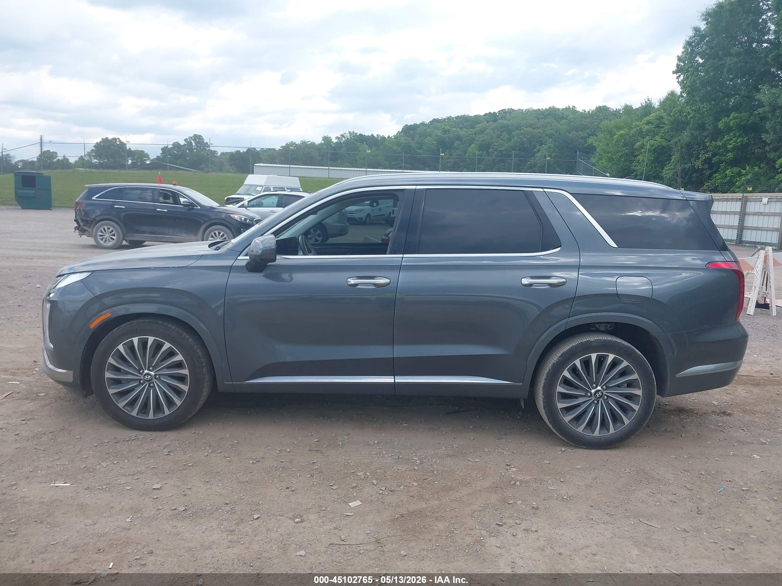 2024 Hyundai Palisade Calligraphy Gray vin: KM8R74GE6RU794791
