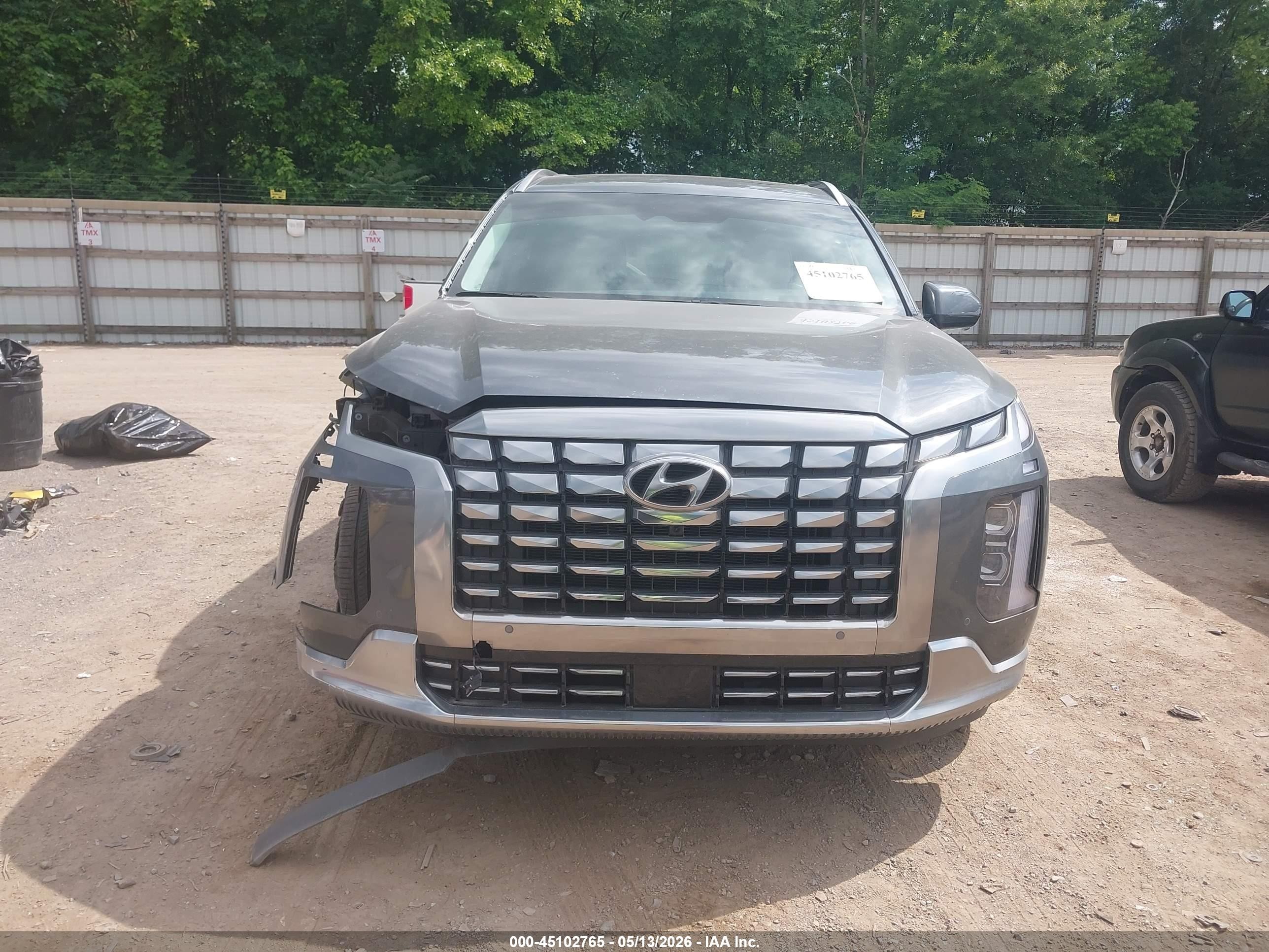 2024 Hyundai Palisade Calligraphy Gray vin: KM8R74GE6RU794791
