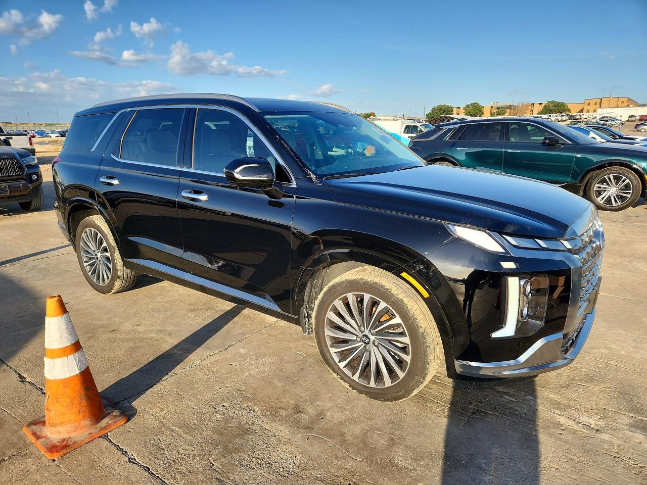 2025 Hyundai Palisade Calligraphy Black vin: KM8R74GEXSU927199