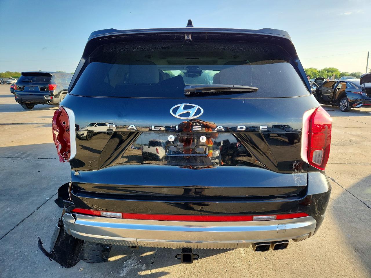 2025 Hyundai Palisade Calligraphy Black vin: KM8R74GEXSU927199
