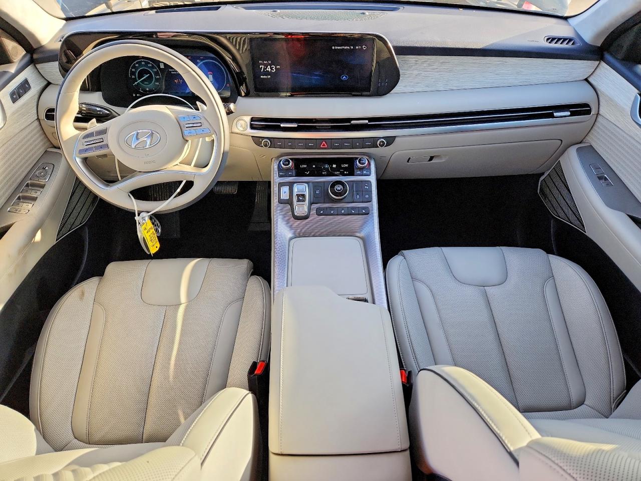 2025 Hyundai Palisade Calligraphy Black vin: KM8R74GEXSU927199