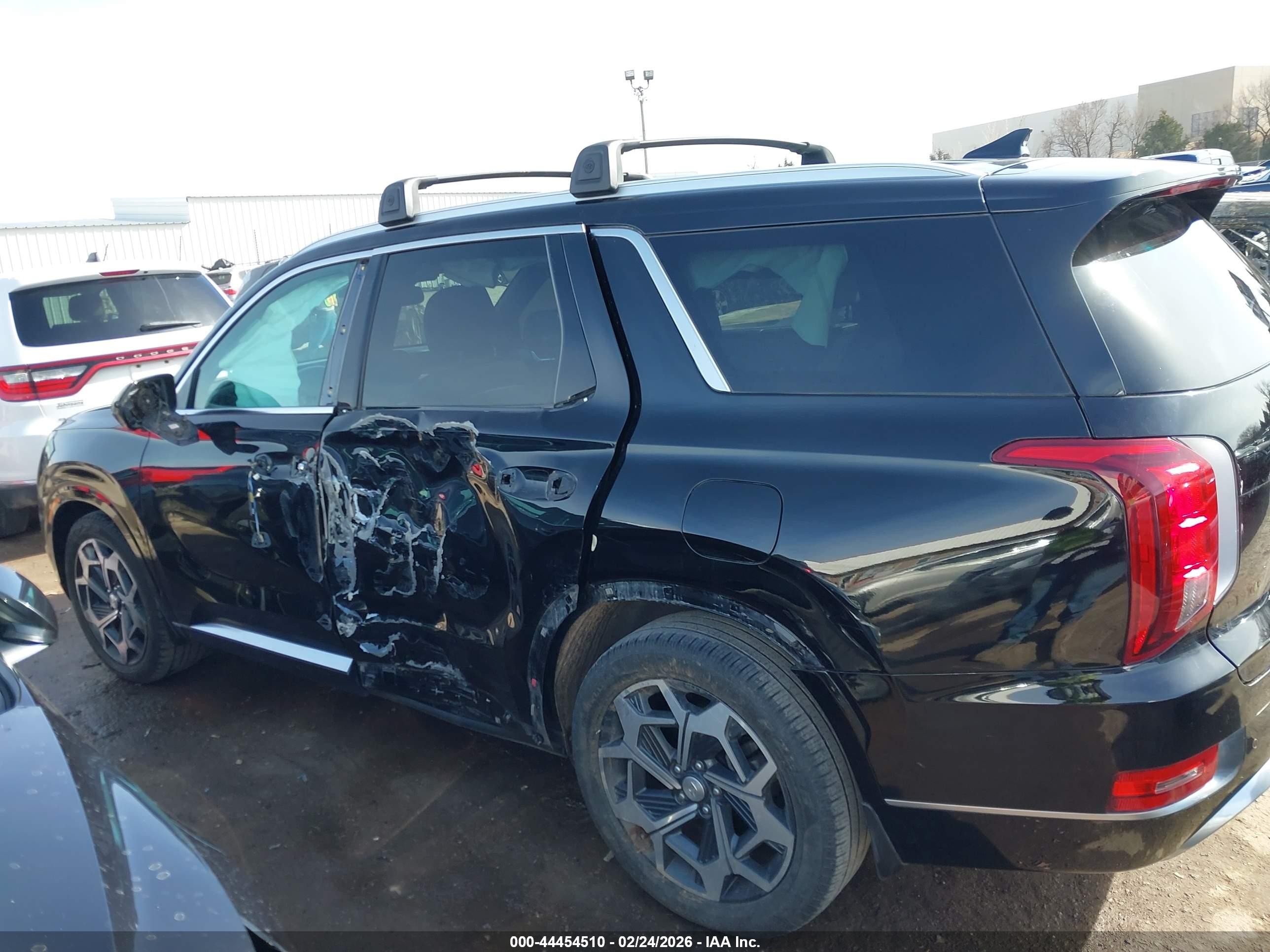 2021 Hyundai Palisade Calligraphy Black vin: KM8R74HE1MU292147