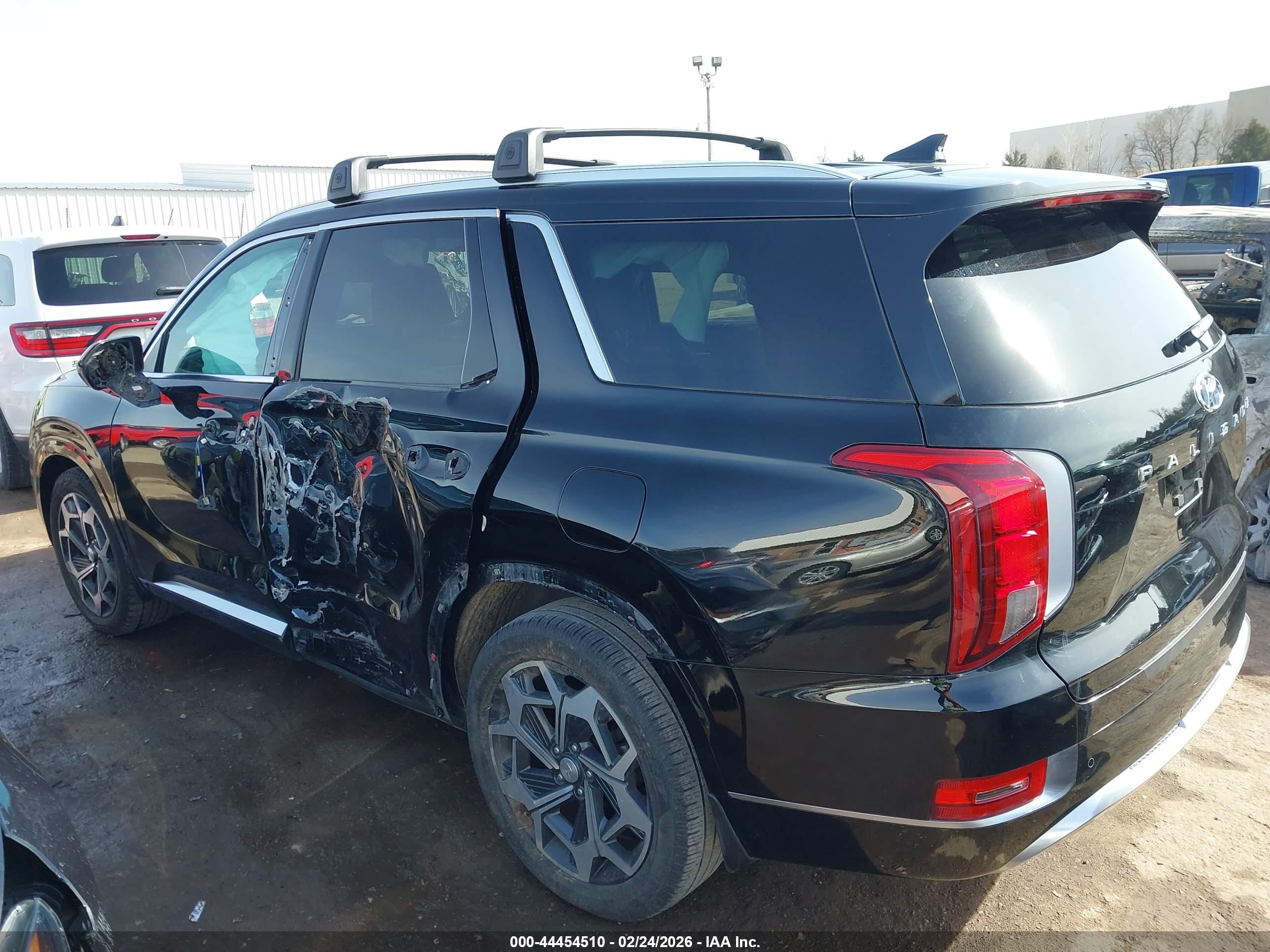 2021 Hyundai Palisade Calligraphy Black vin: KM8R74HE1MU292147