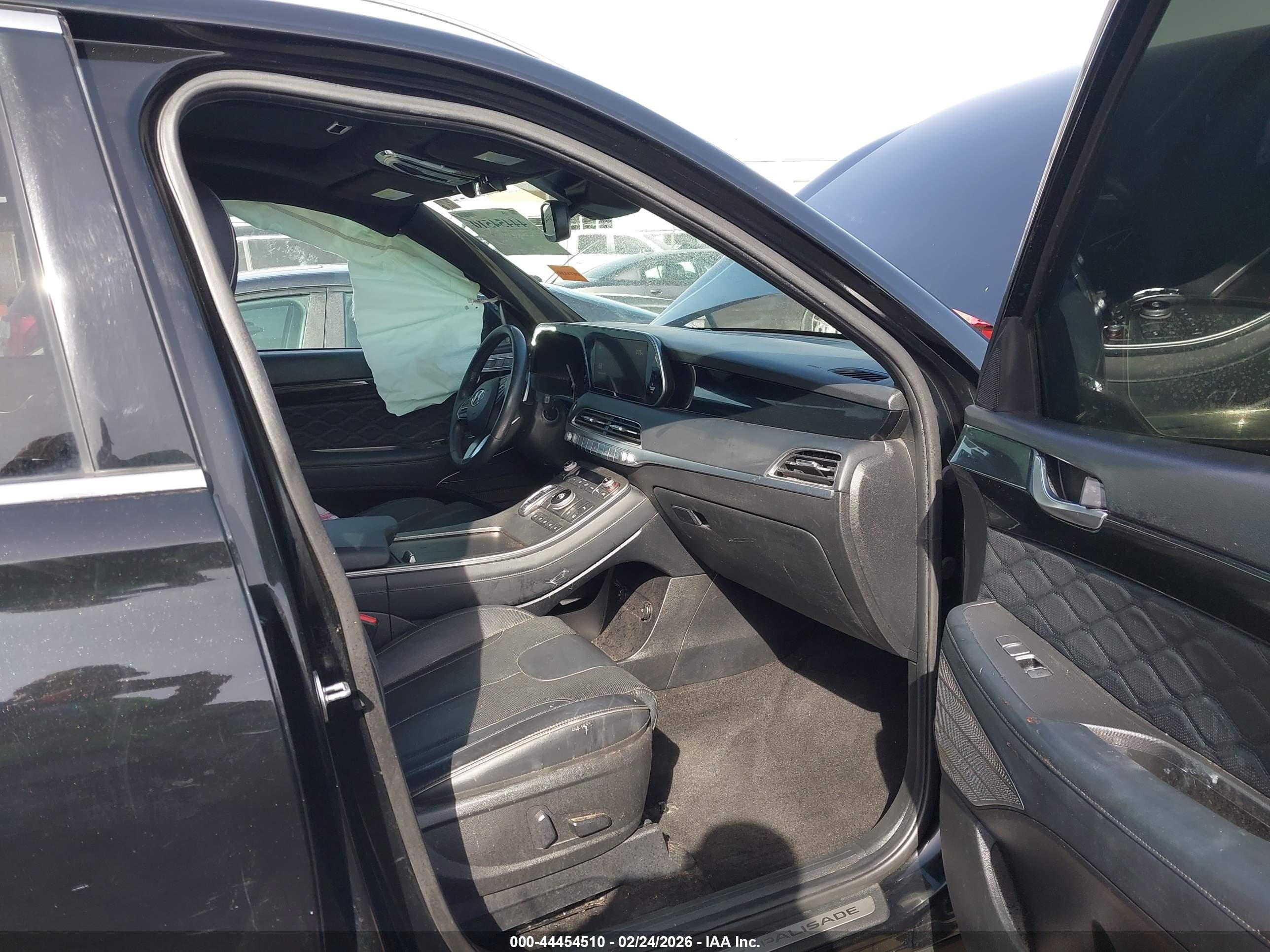 2021 Hyundai Palisade Calligraphy Black vin: KM8R74HE1MU292147