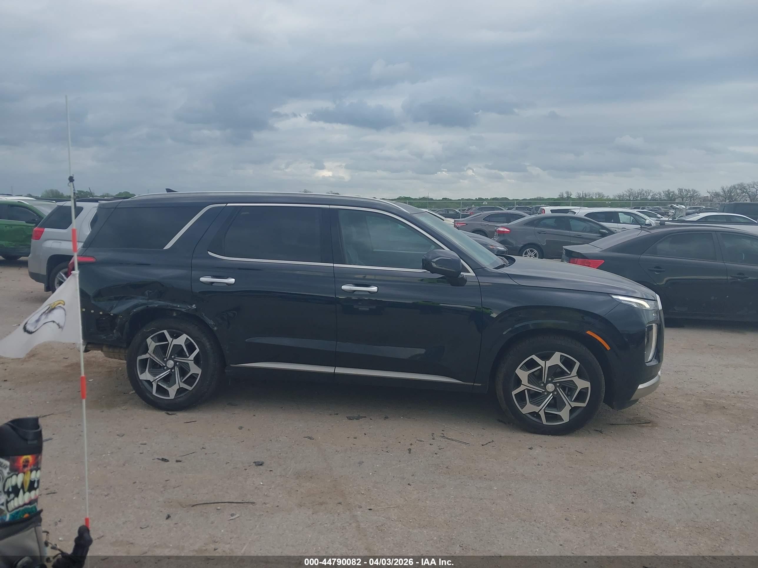2022 Hyundai Palisade Calligraphy Black vin: KM8R74HE4NU440437