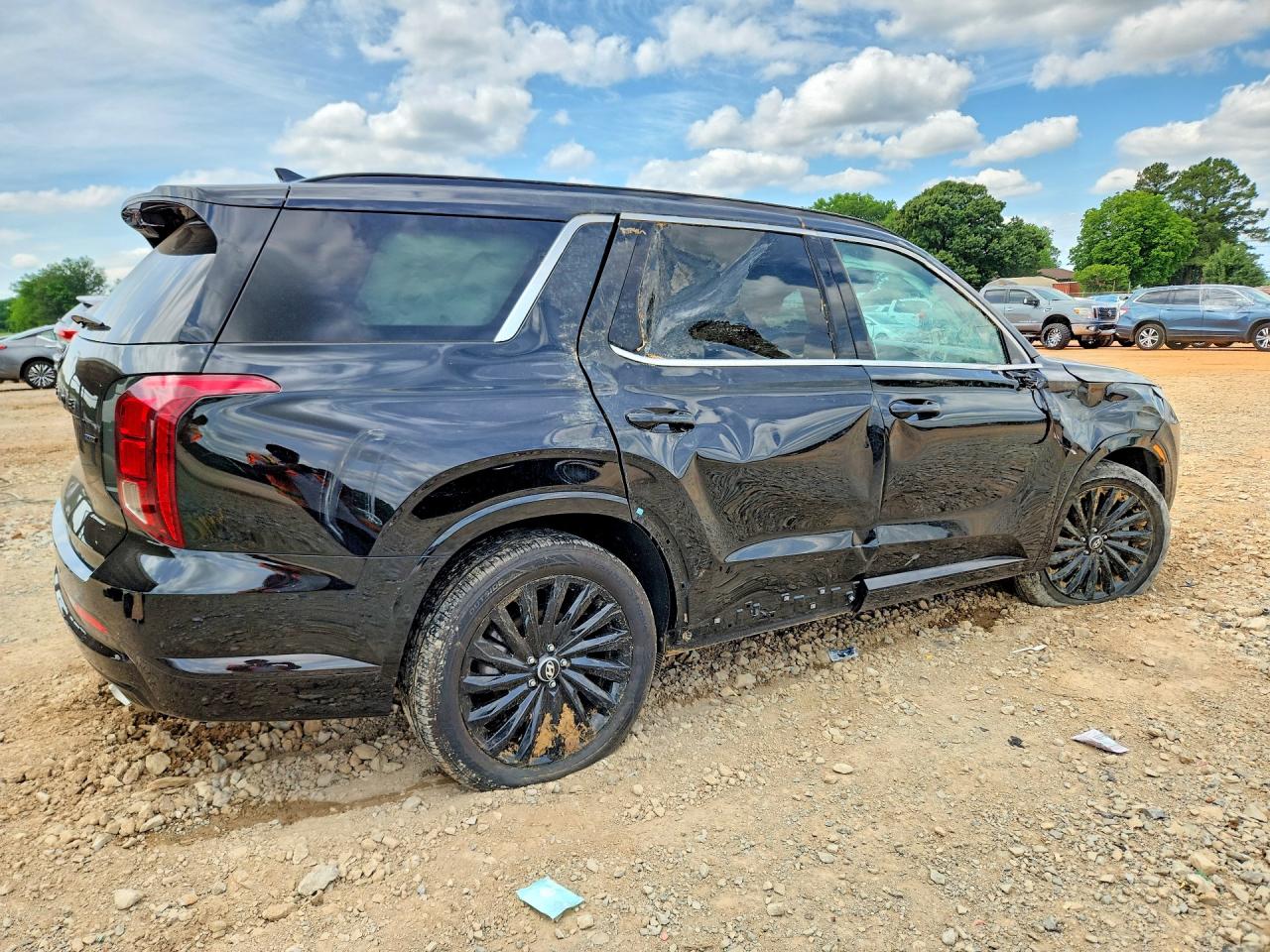 2025 Hyundai Palisade Calligraphy Night Edition Black vin: KM8R7DGE0SU907883