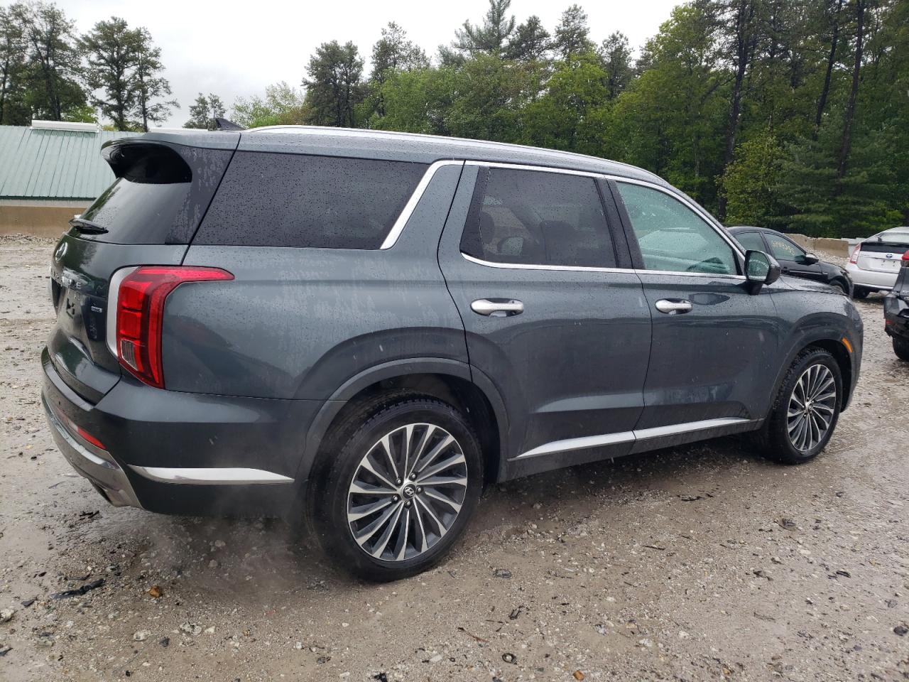 2023 Hyundai Palisade Calligraphy   Gray vin: KM8R7DGE1PU539723