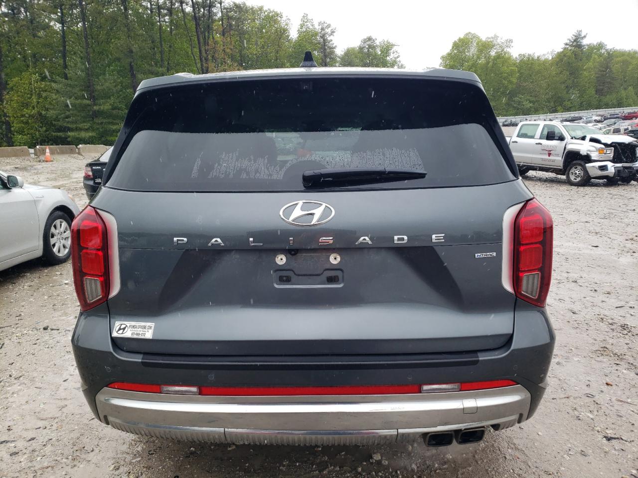 2023 Hyundai Palisade Calligraphy   Gray vin: KM8R7DGE1PU539723