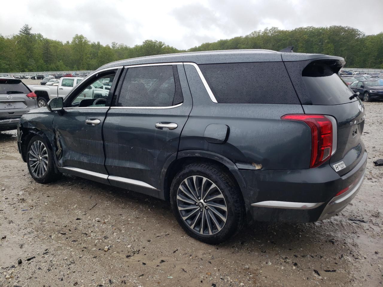 2023 Hyundai Palisade Calligraphy   Gray vin: KM8R7DGE1PU539723