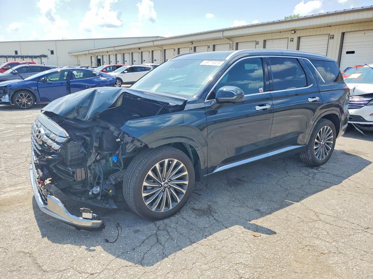 2024 Hyundai Palisade Calligraphy Black vin: KM8R7DGE1RU756952