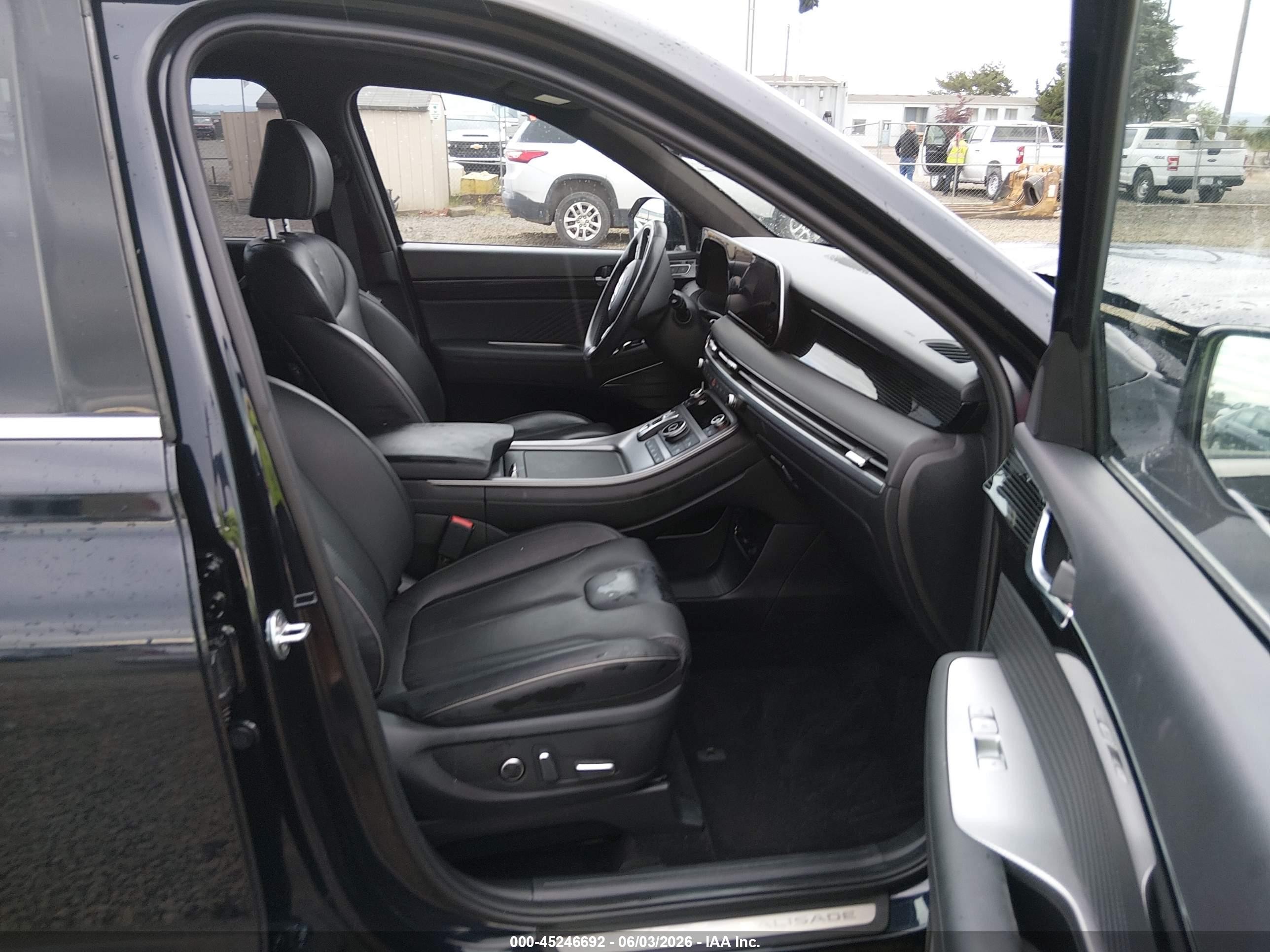 2023 Hyundai Palisade Calligraphy Черный vin: KM8R7DGE3PU525046