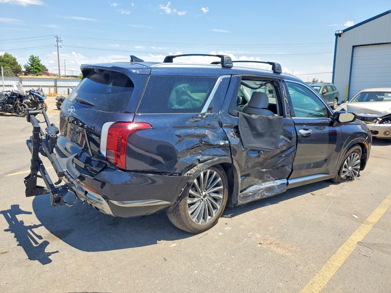 2024 Hyundai Palisade Calligraphy Blue vin: KM8R7DGE5RU757182