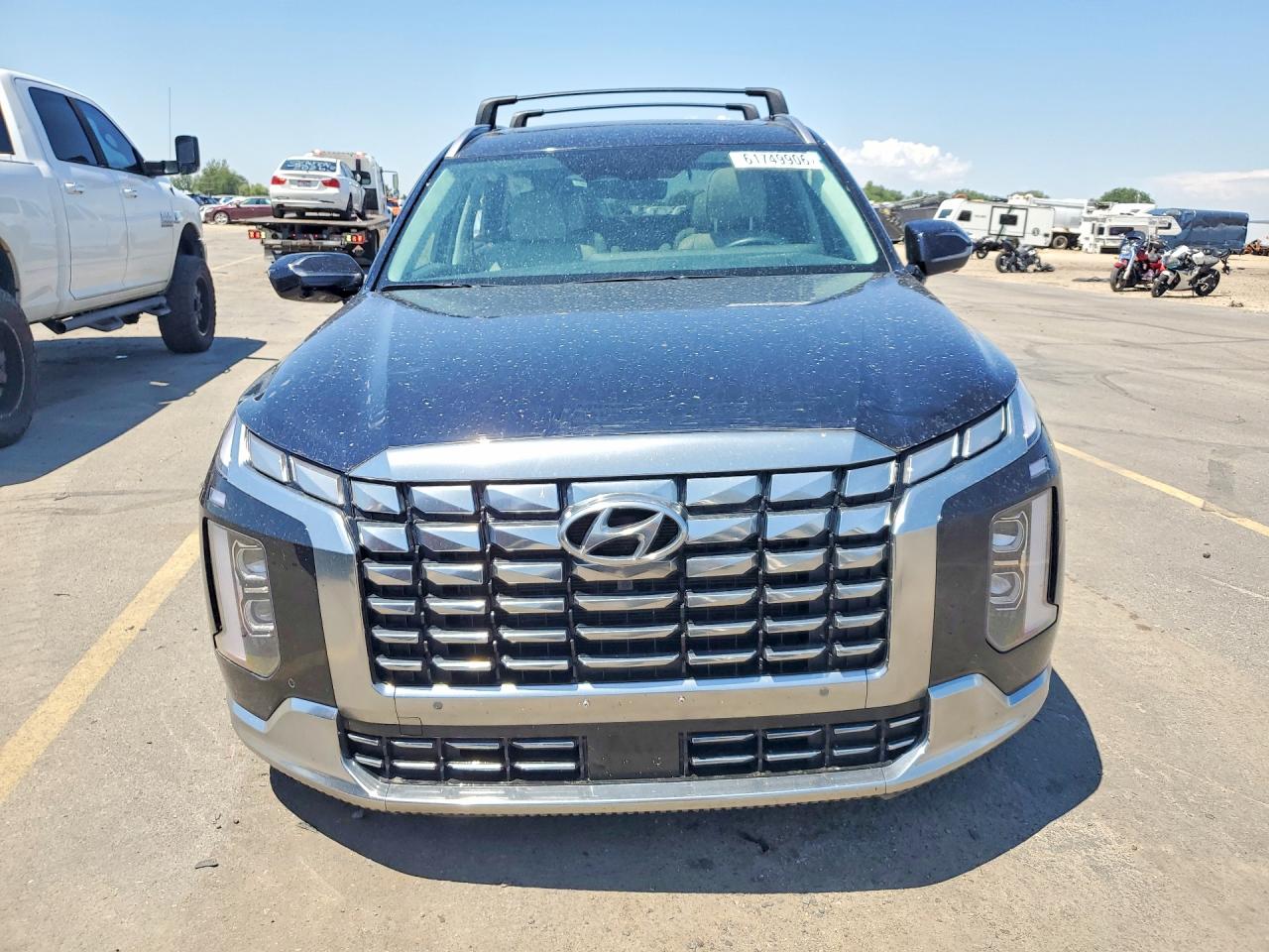 2024 Hyundai Palisade Calligraphy Blue vin: KM8R7DGE5RU757182