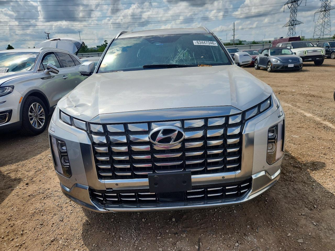 2023 Hyundai Palisade Calligraphy Gray vin: KM8R7DGE9PU540862
