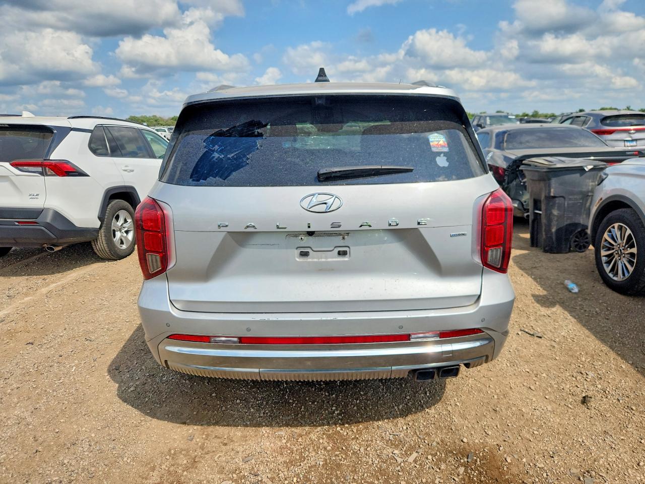 2023 Hyundai Palisade Calligraphy Gray vin: KM8R7DGE9PU540862