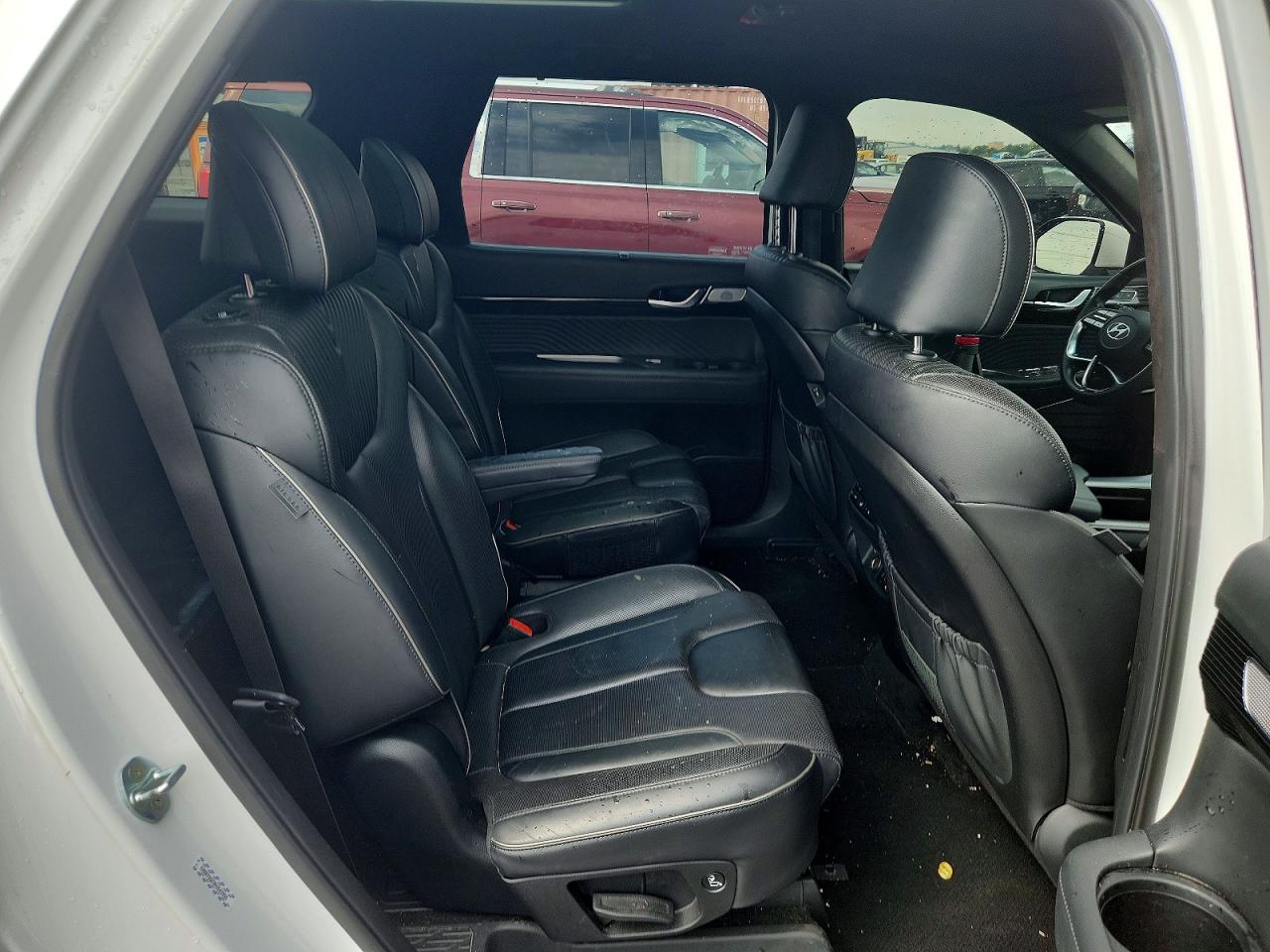 2023 Hyundai Palisade Calligraphy White vin: KM8R7DGE9PU543955