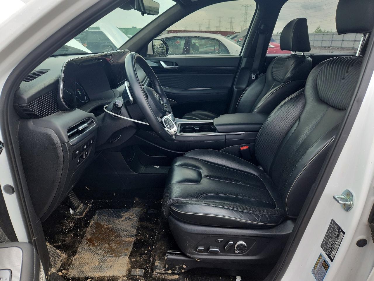 2023 Hyundai Palisade Calligraphy White vin: KM8R7DGE9PU543955
