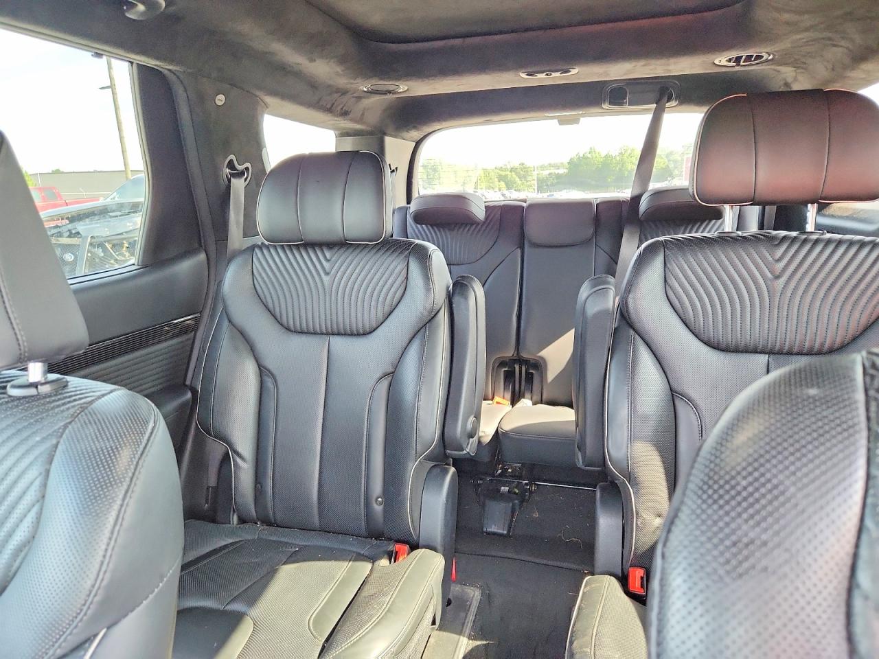 2024 Hyundai Palisade Calligraphy Blue vin: KM8R7DGEXRU651181